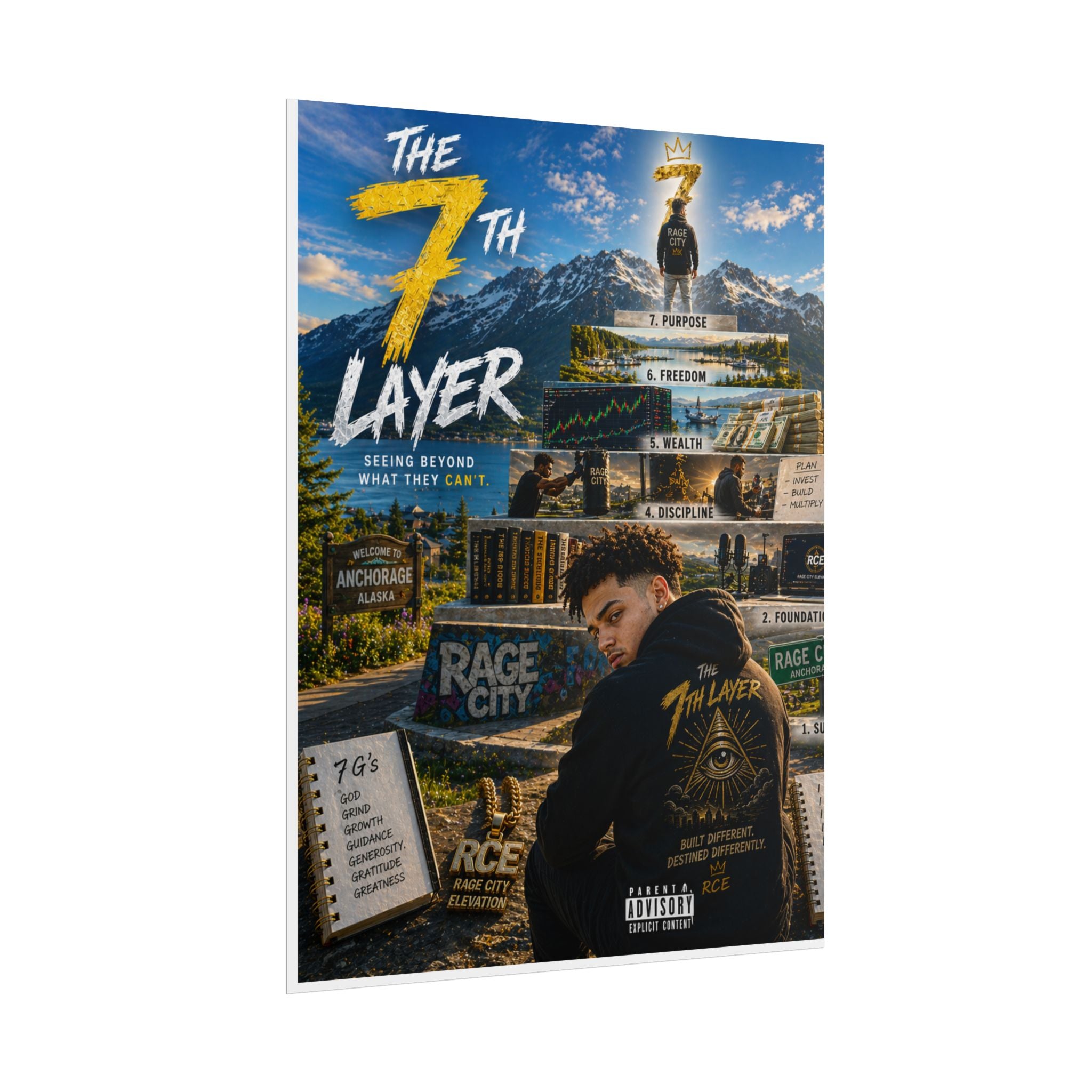 7th Layer x Eye Know Rolled Posters