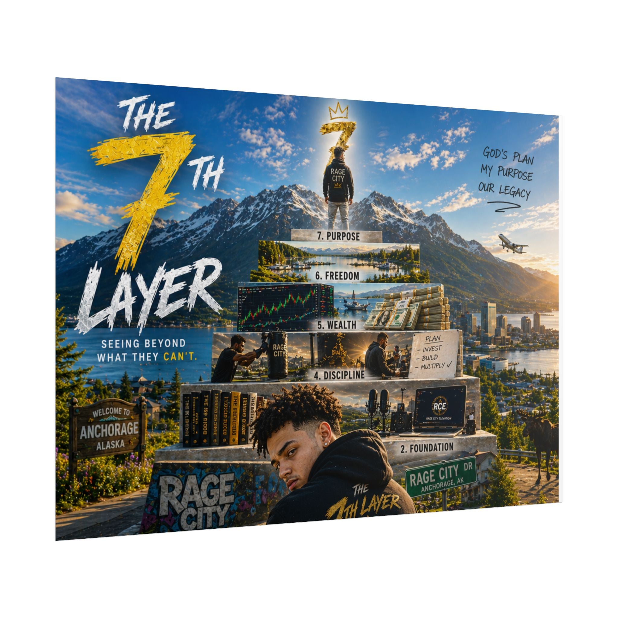 7th Layer x Eye Know Rolled Posters