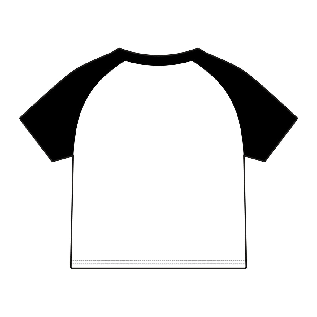 Bigg Momma script logo Raglan Tee | Baby tee