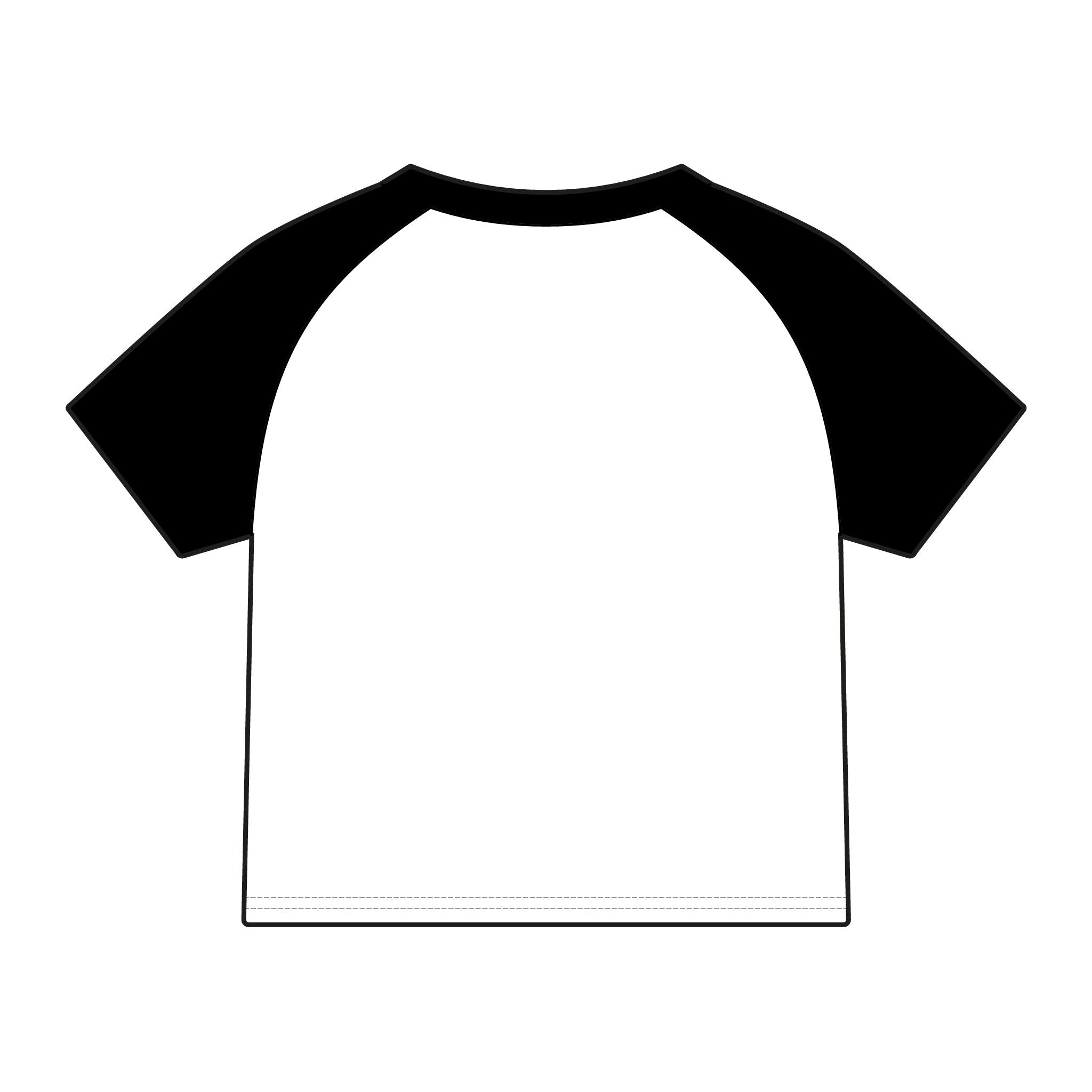 Bigg Momma script logo Raglan Tee | Baby tee