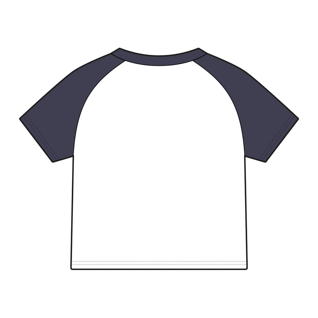 Bigg Momma script logo Raglan Tee | Baby tee