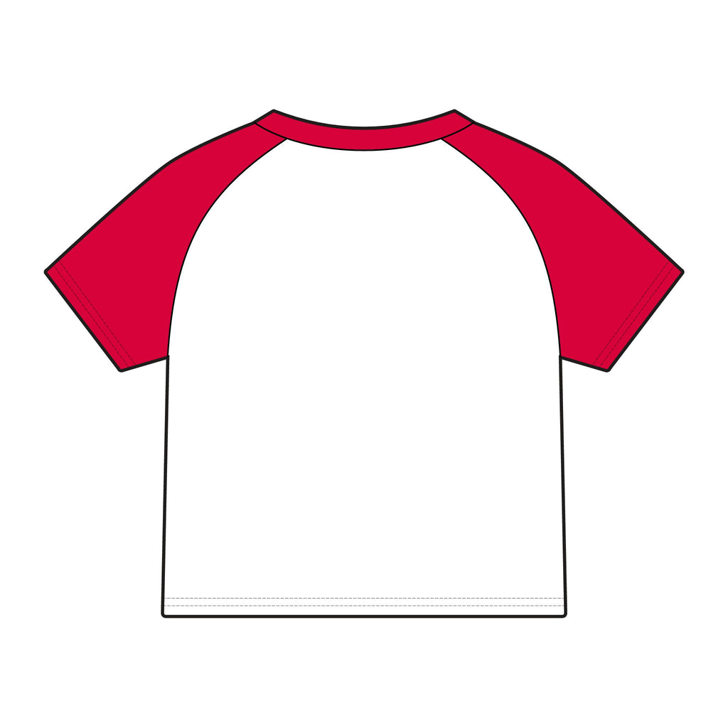 Bigg Momma script logo Raglan Tee | Baby tee