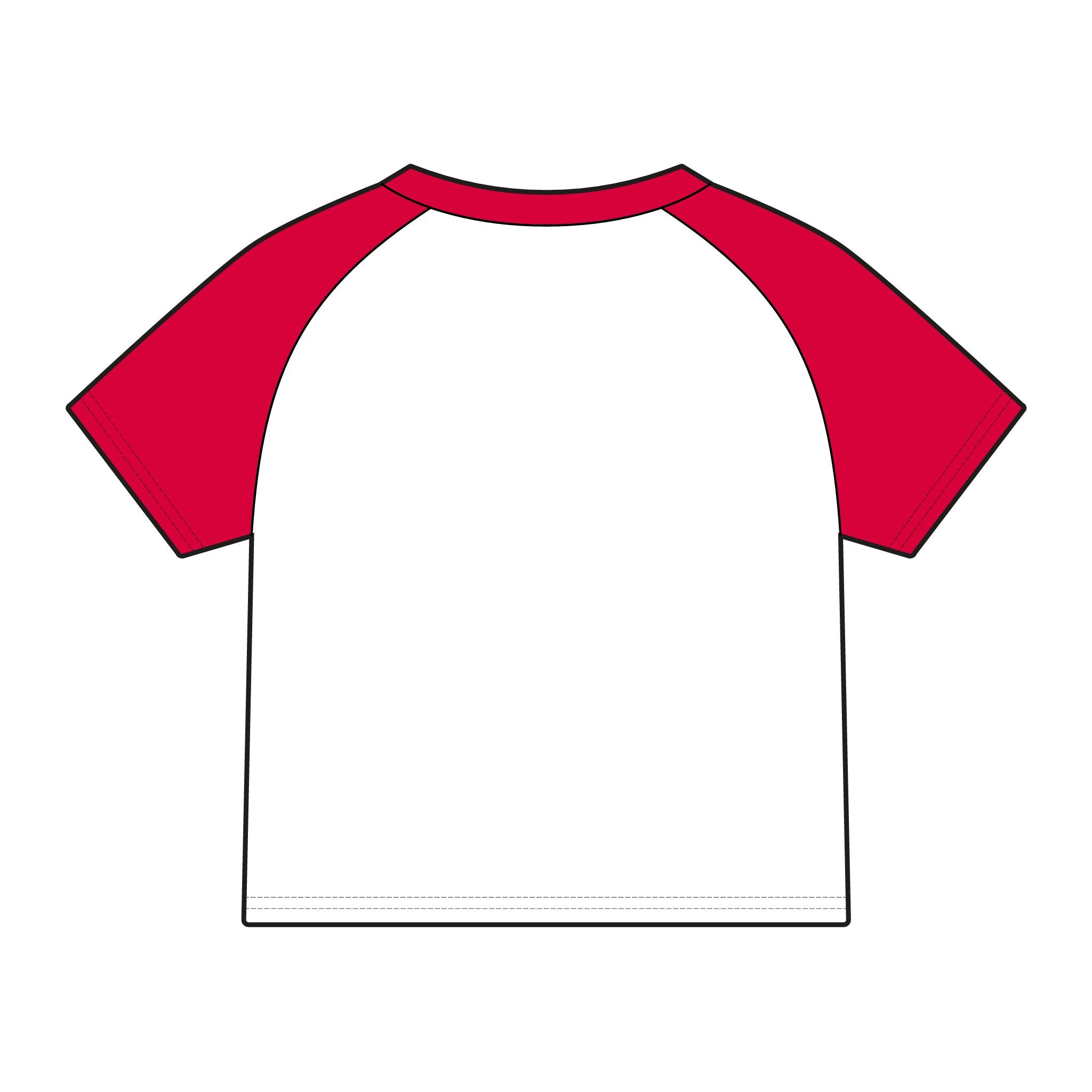 Bigg Momma script logo Raglan Tee | Baby tee