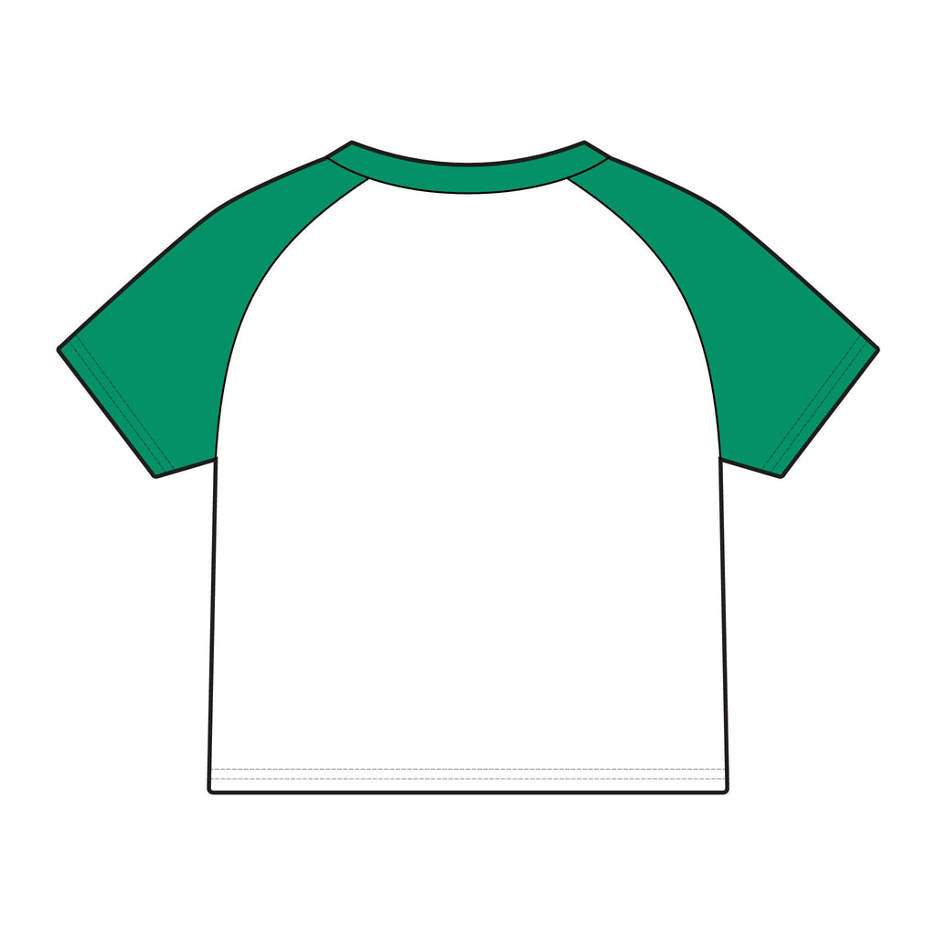 Bigg Momma script logo Raglan Tee | Baby tee