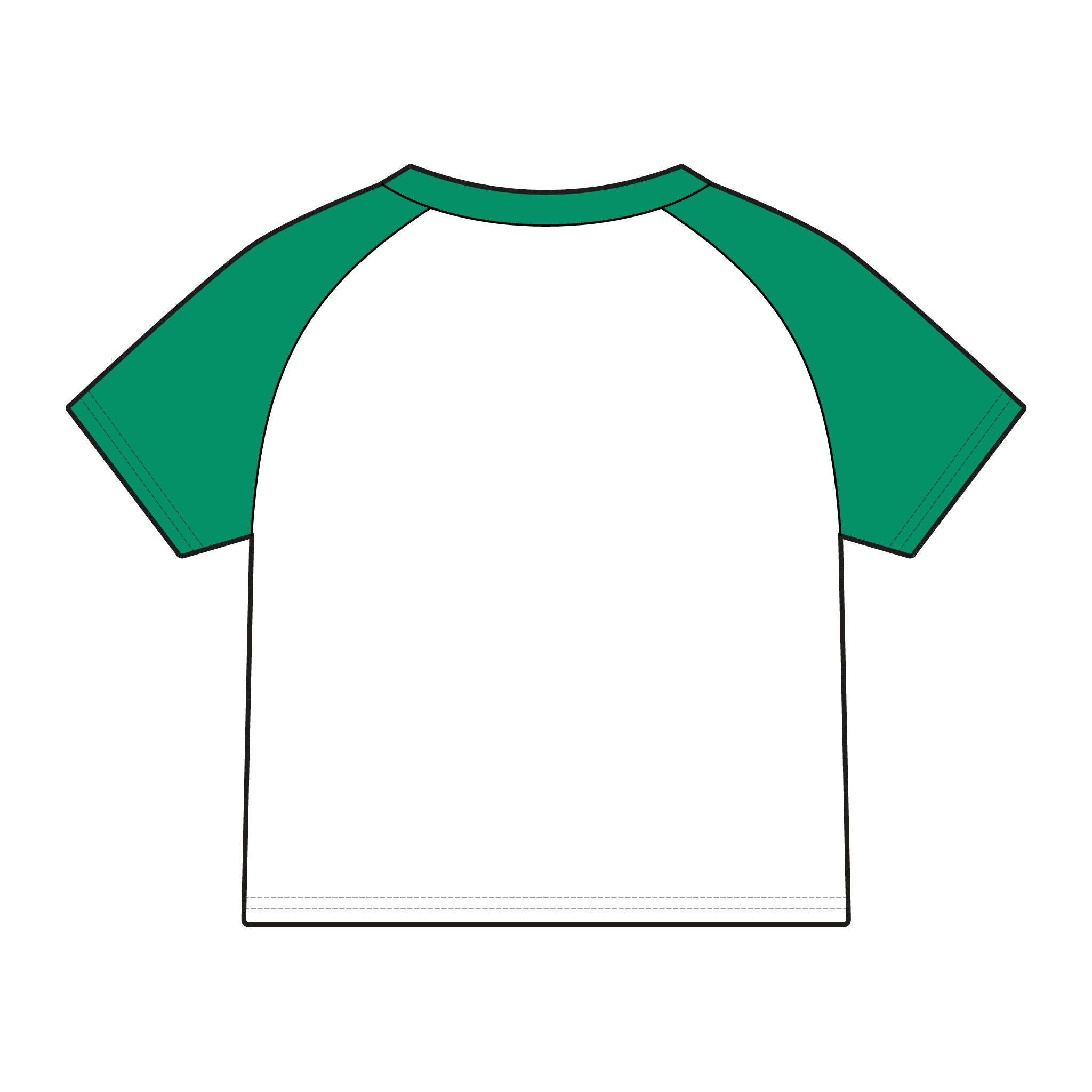 Bigg Momma script logo Raglan Tee | Baby tee