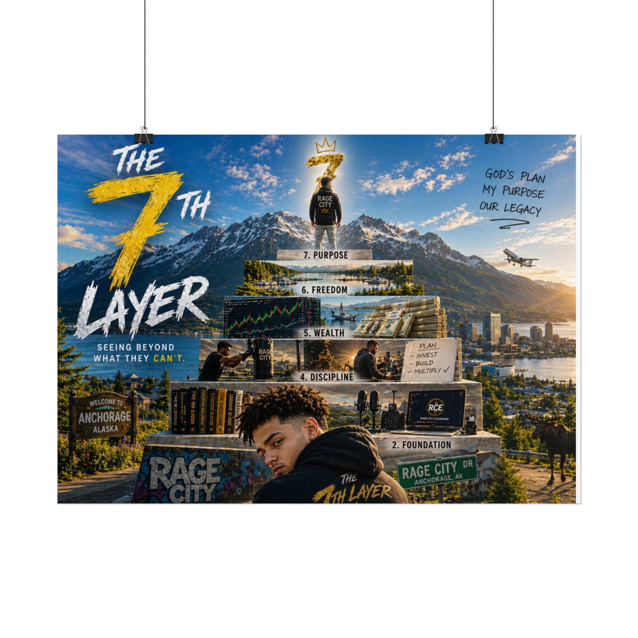 7th Layer x Eye Know Rolled Posters