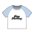 Bigg Momma script logo Raglan Tee | Baby tee