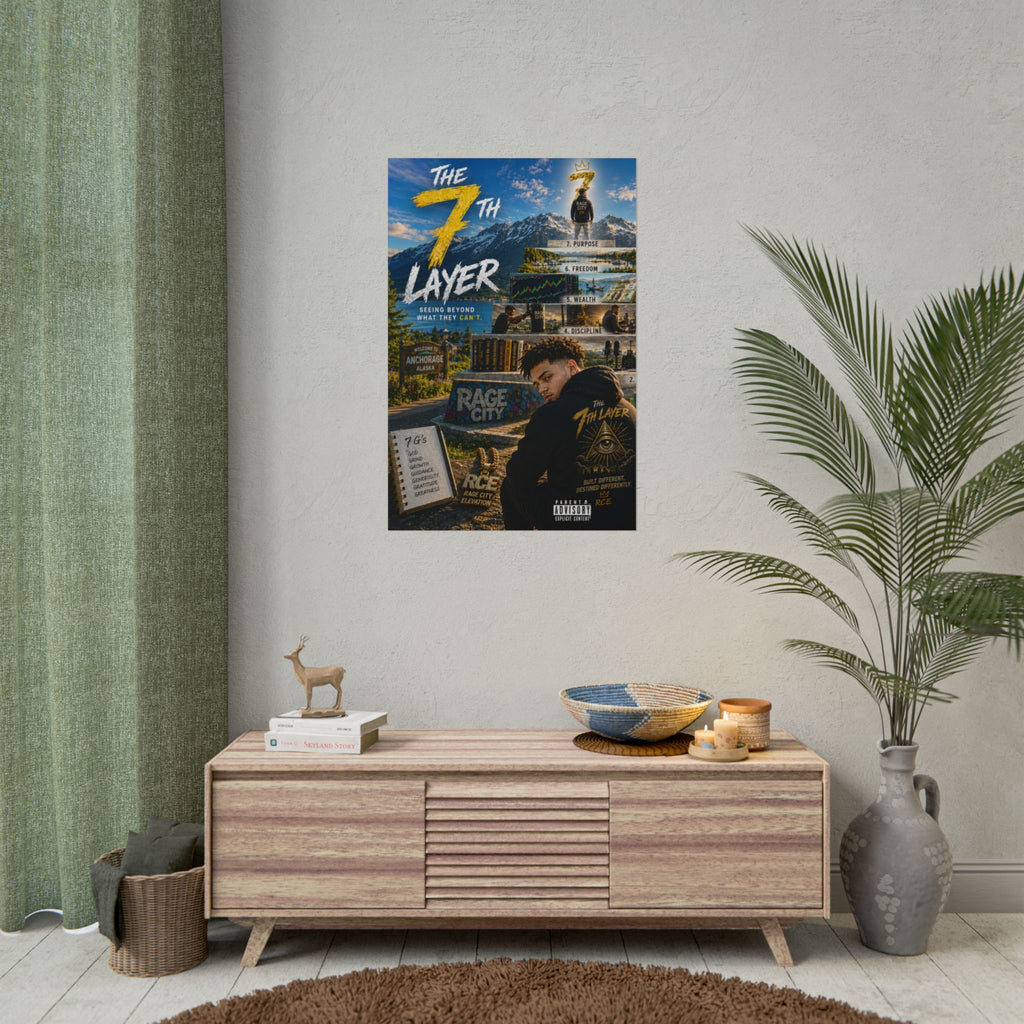 7th Layer x Eye Know Rolled Posters