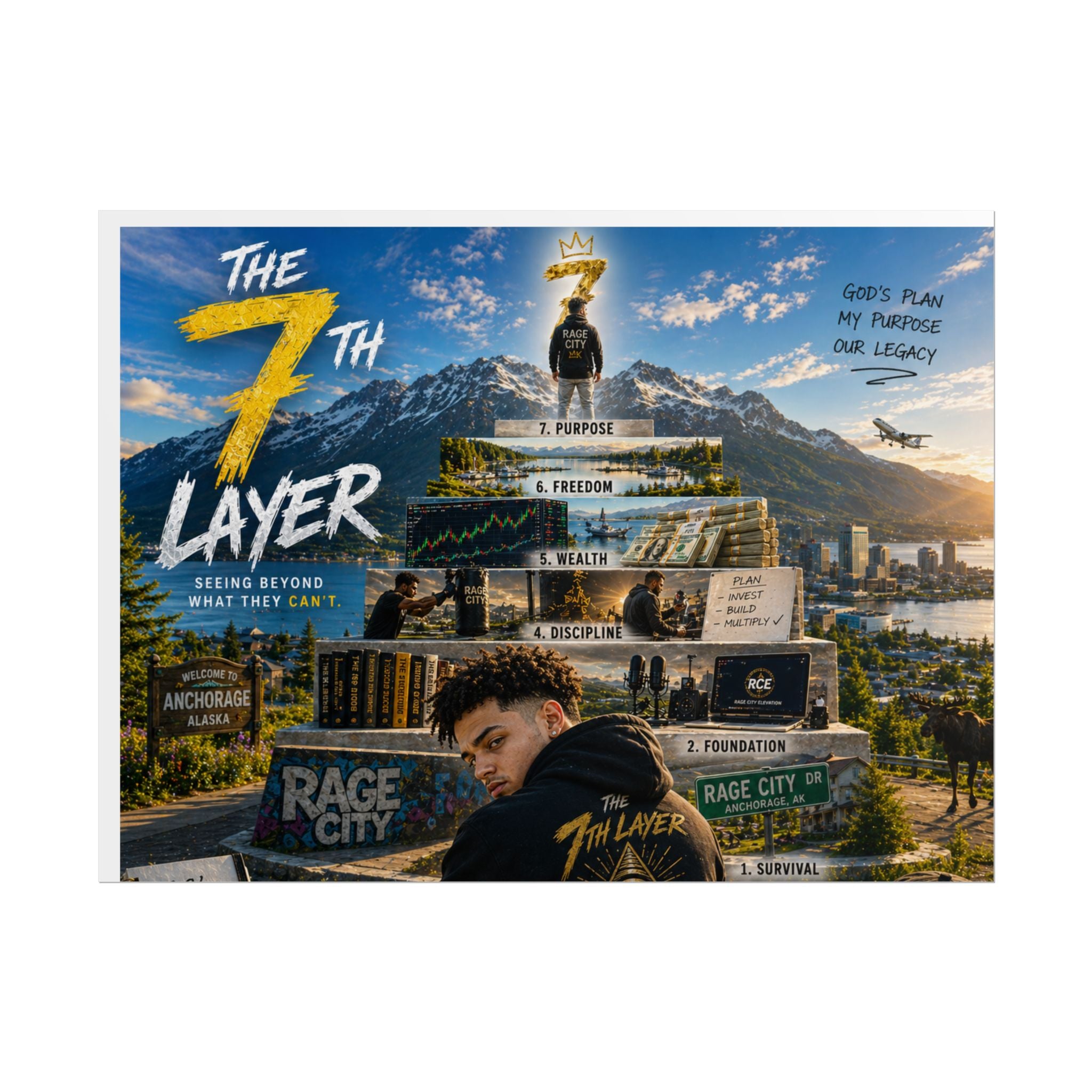 7th Layer x Eye Know Rolled Posters