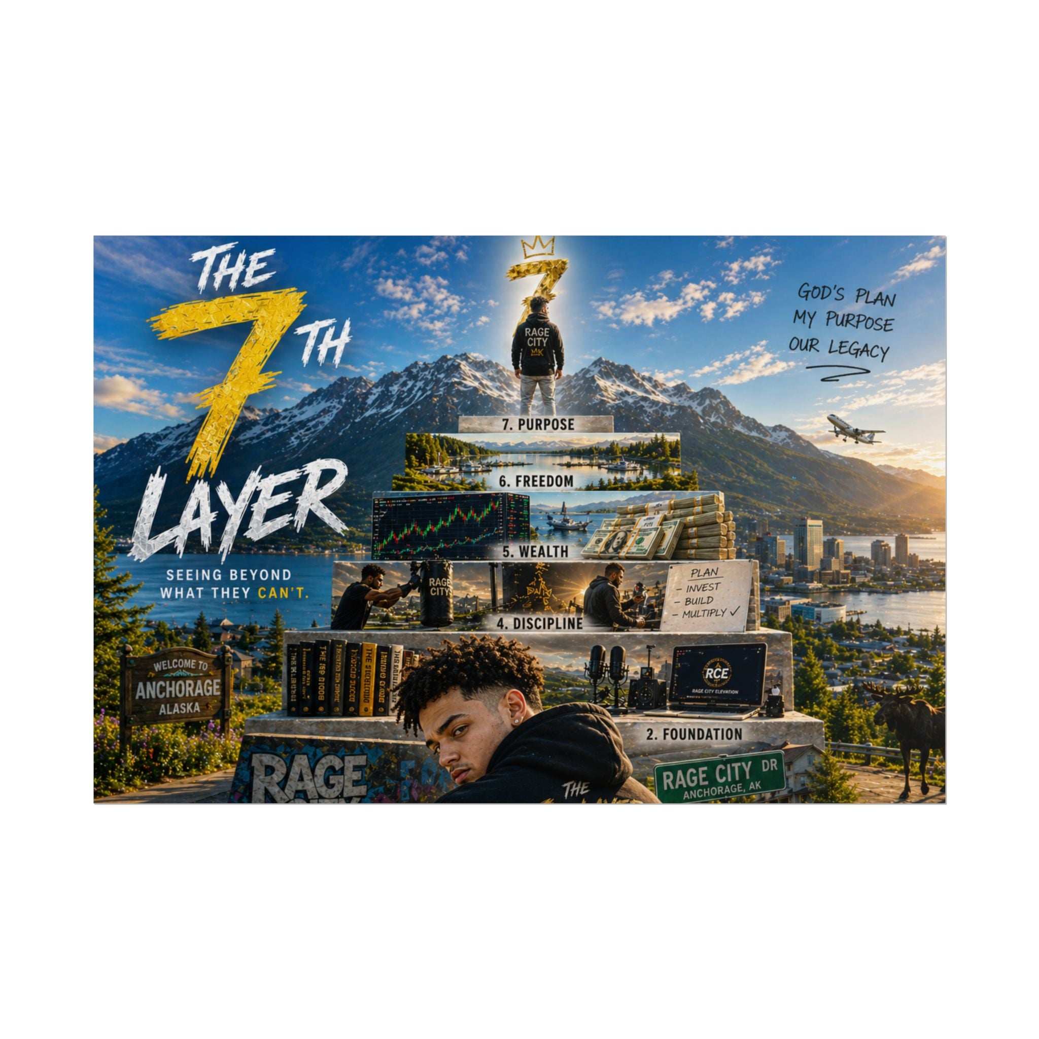 7th Layer x Eye Know Rolled Posters