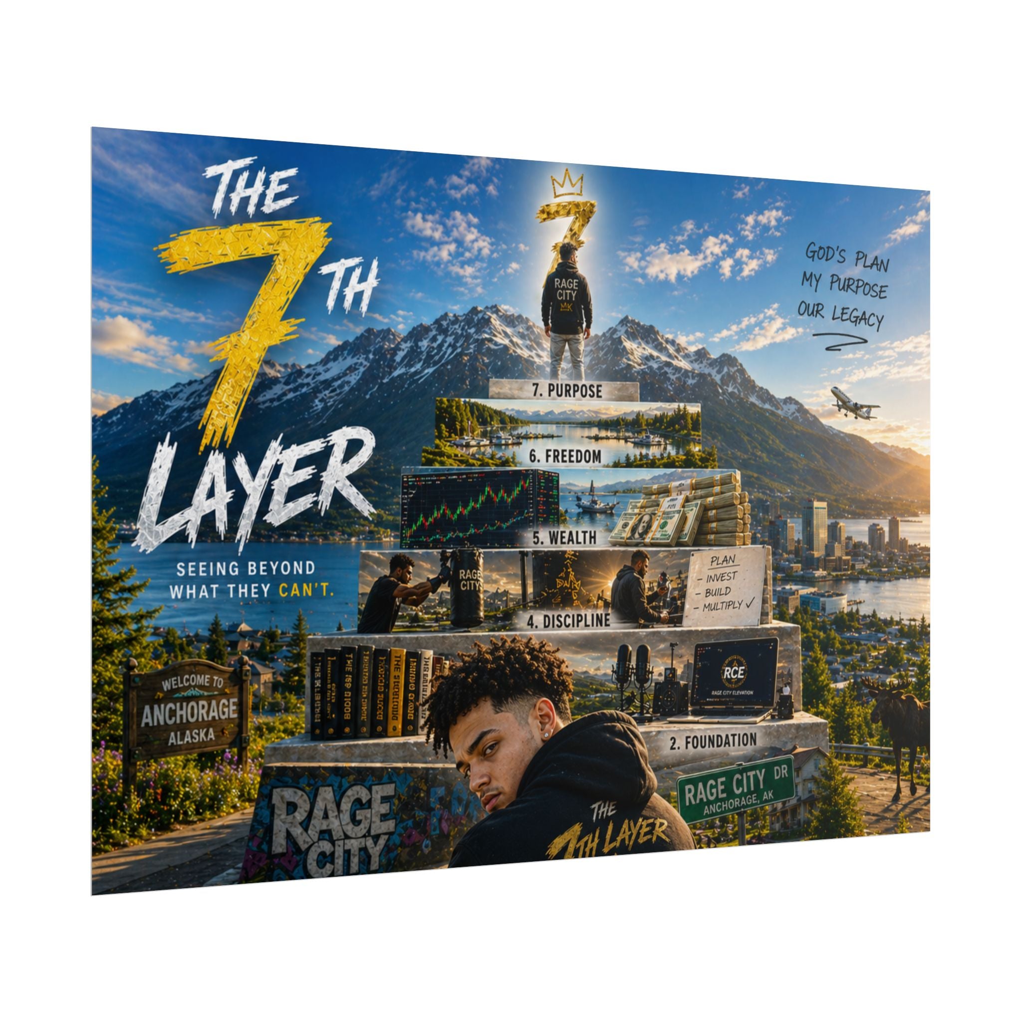 7th Layer x Eye Know Rolled Posters