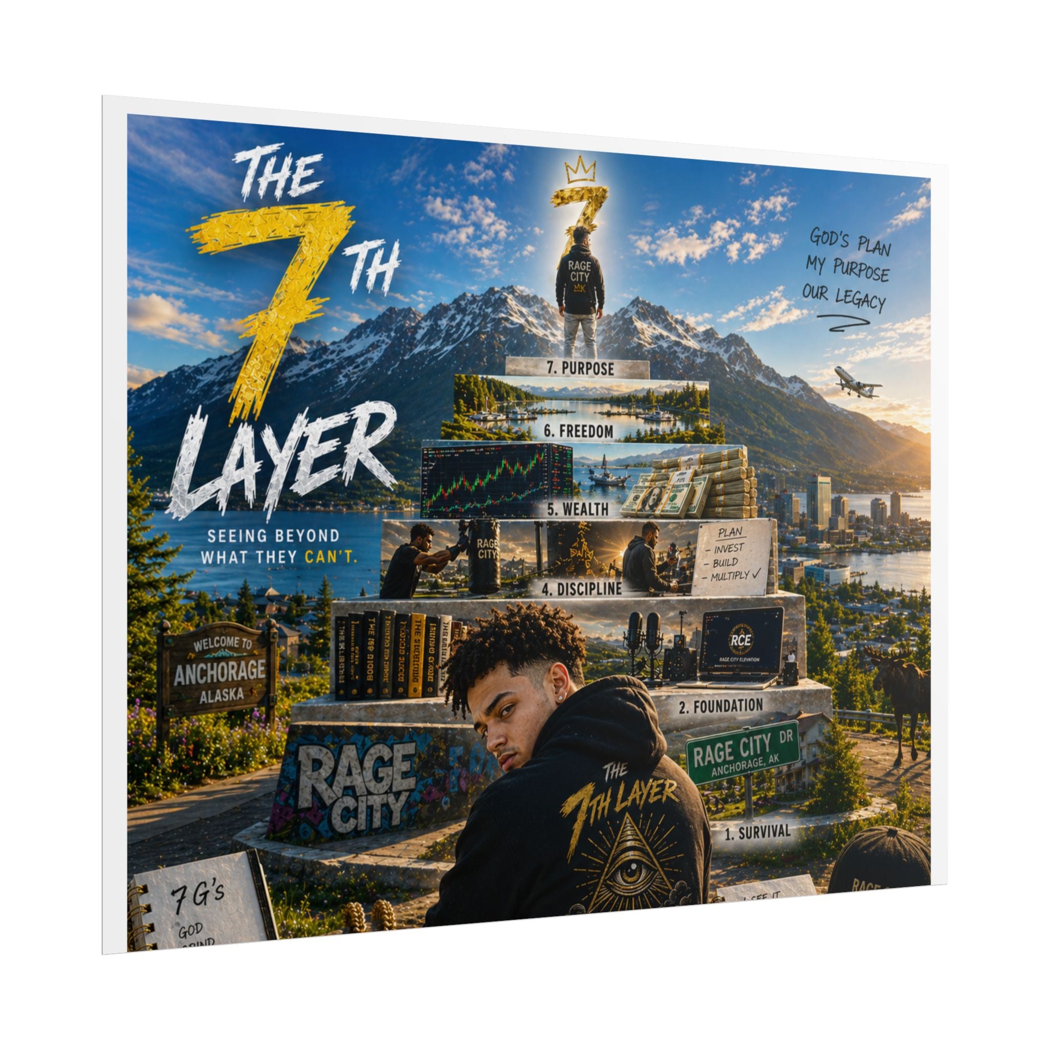 7th Layer x Eye Know Rolled Posters
