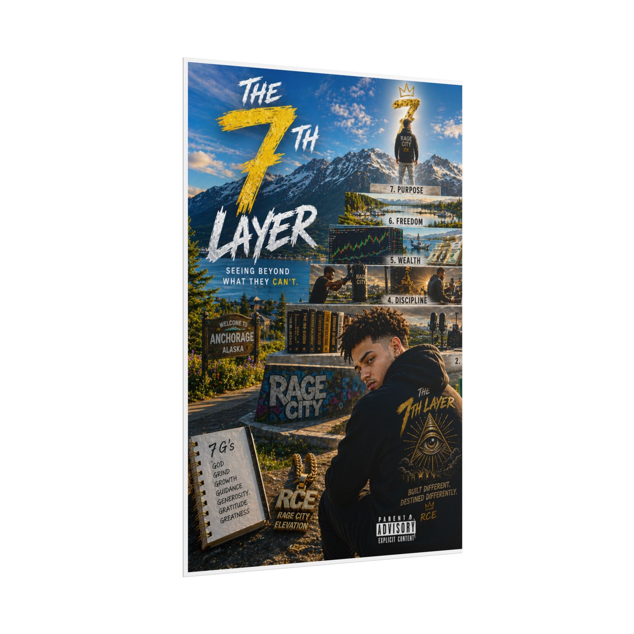 7th Layer x Eye Know Rolled Posters