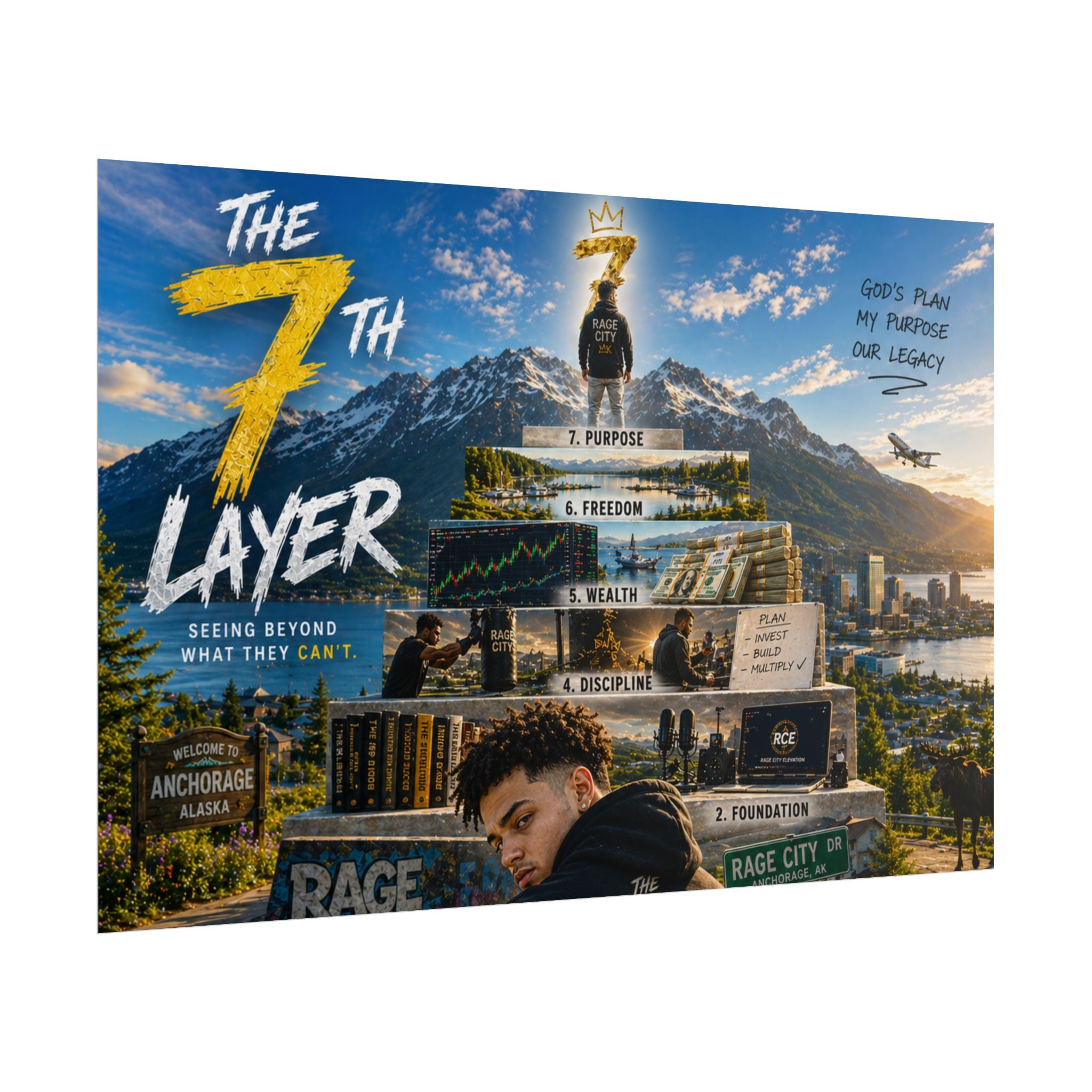 7th Layer x Eye Know Rolled Posters