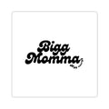 Bigg Momma Kiss-Cut Sticker — Retro Script Laptop Decal