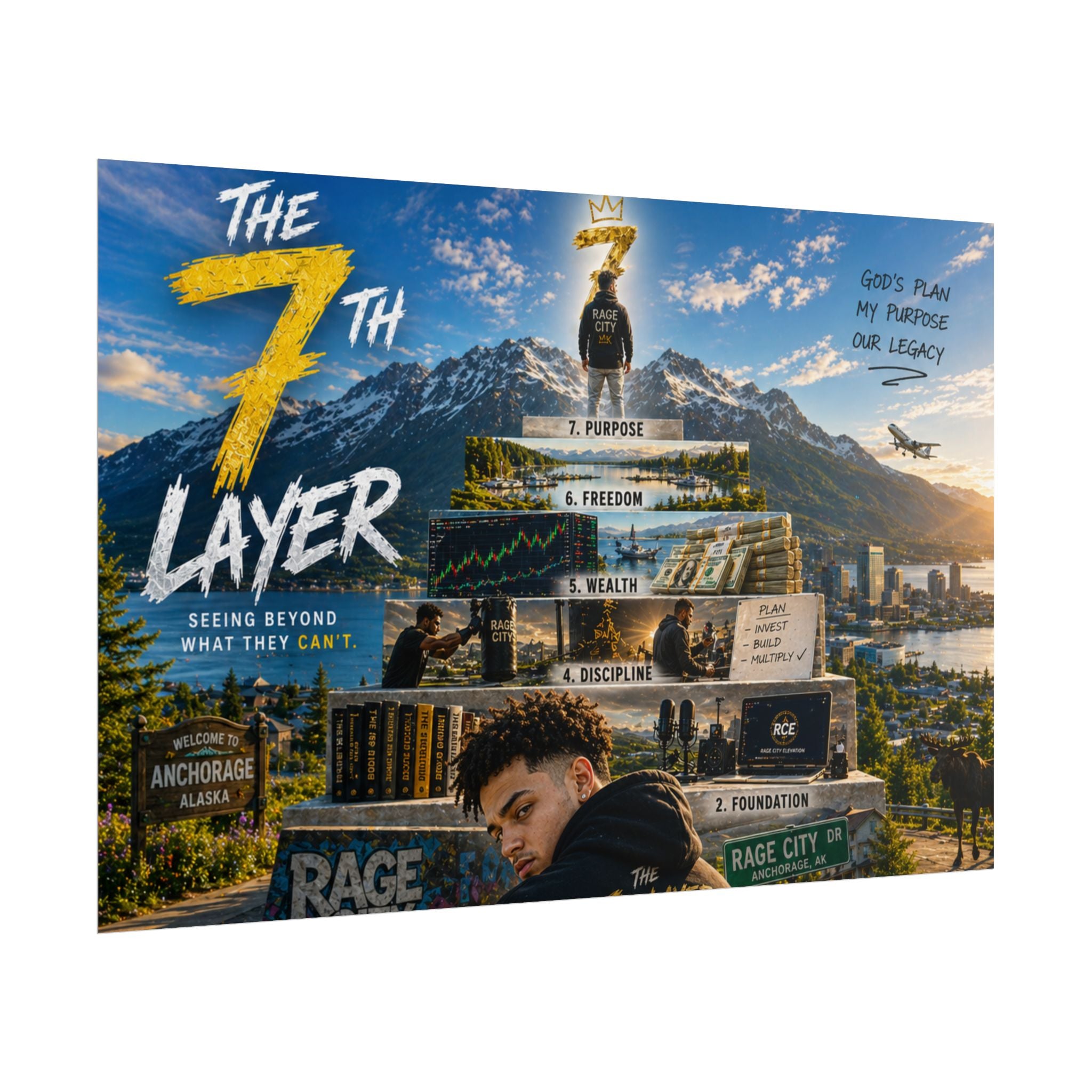 7th Layer x Eye Know Rolled Posters