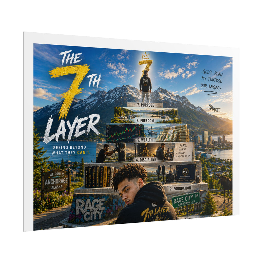 7th Layer x Eye Know Rolled Posters
