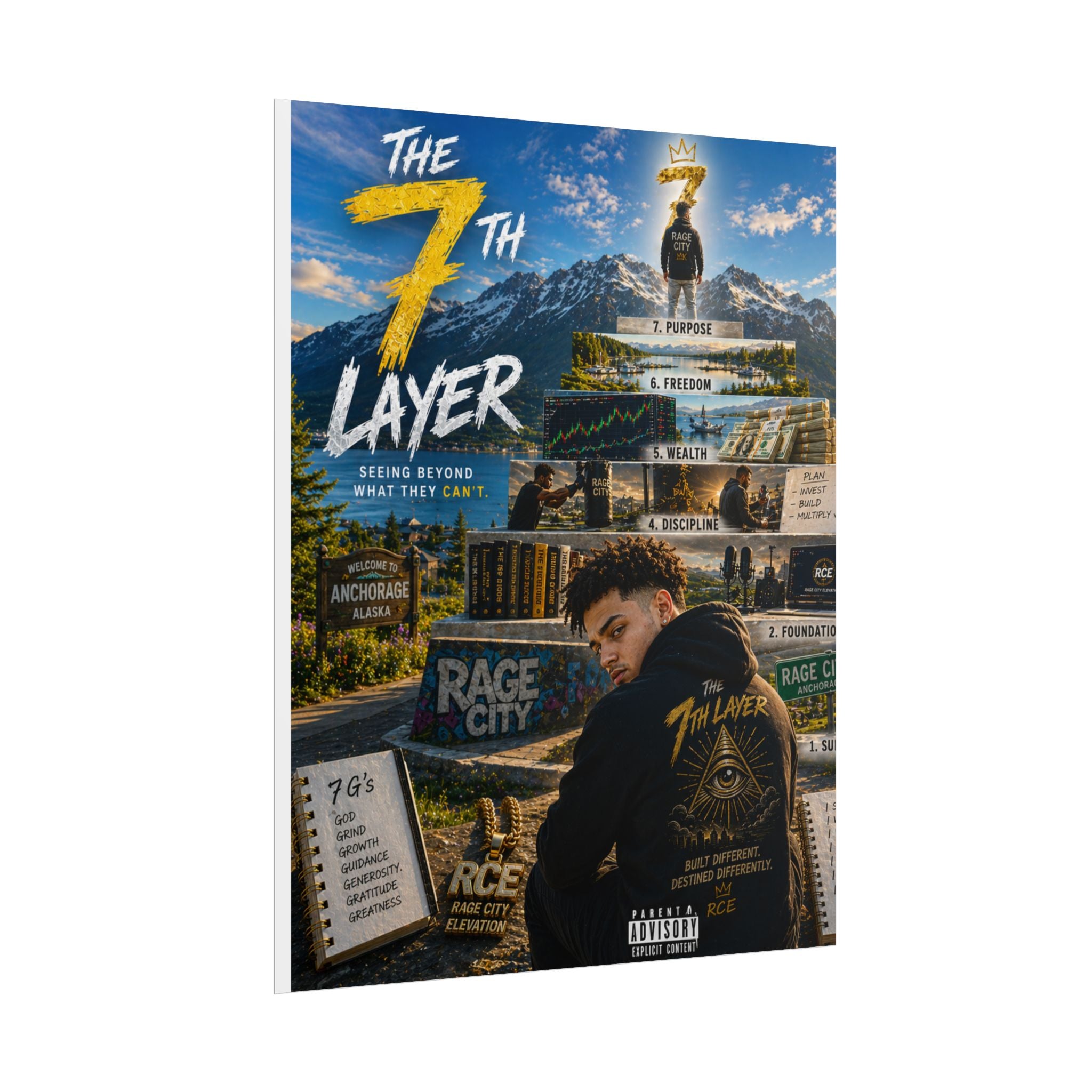 7th Layer x Eye Know Rolled Posters