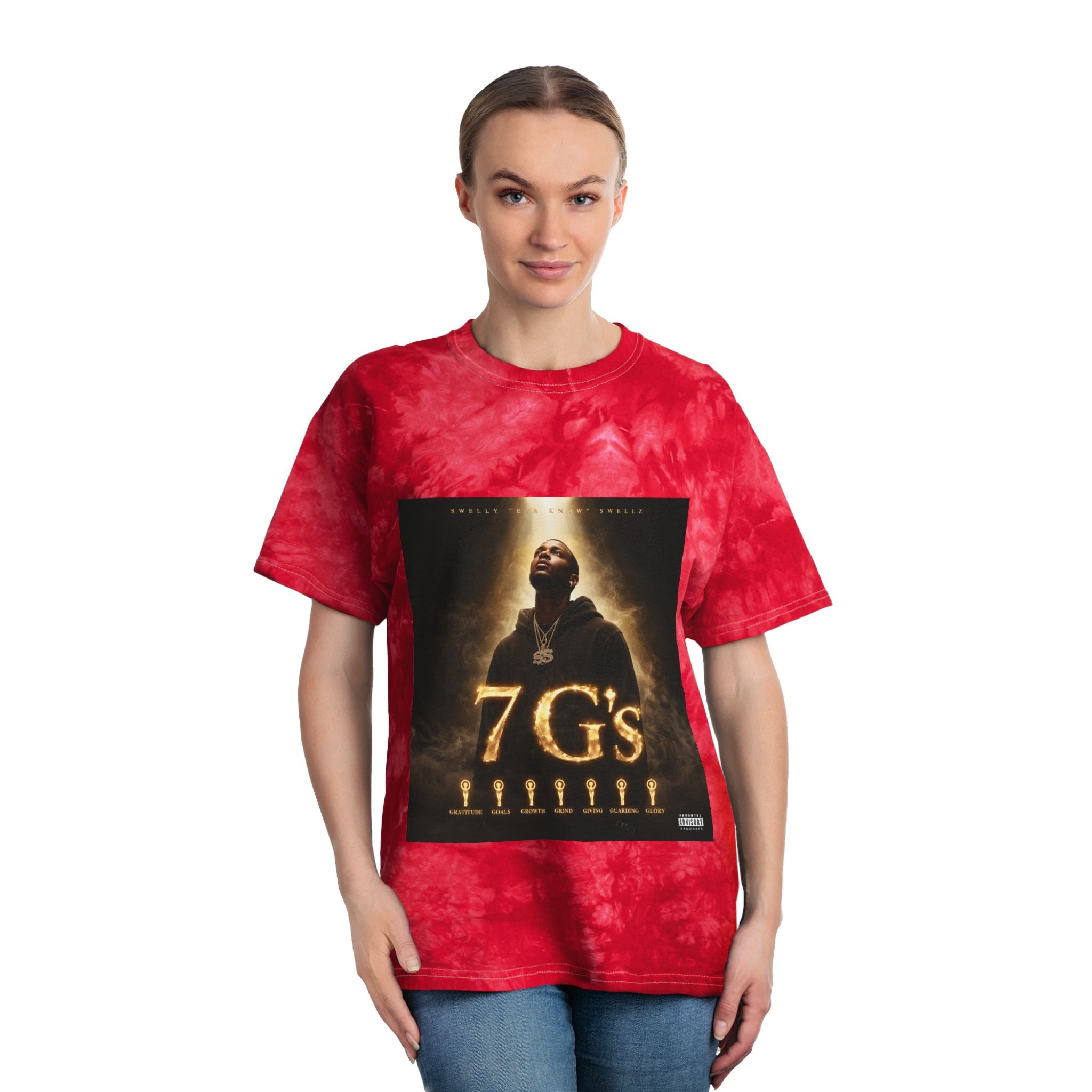7G’s Tie-Dye Tee, Crystal
