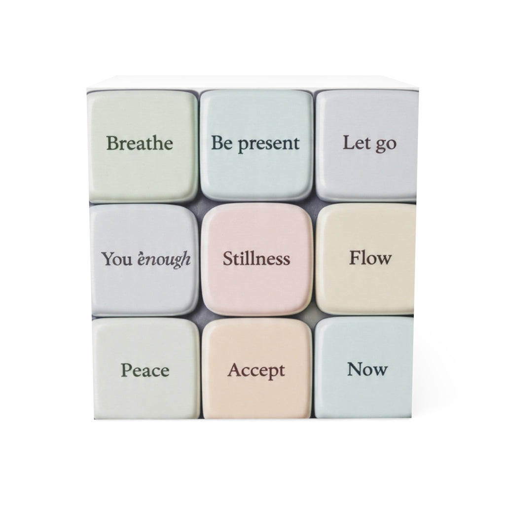 Affirmation Rubix Note Cube