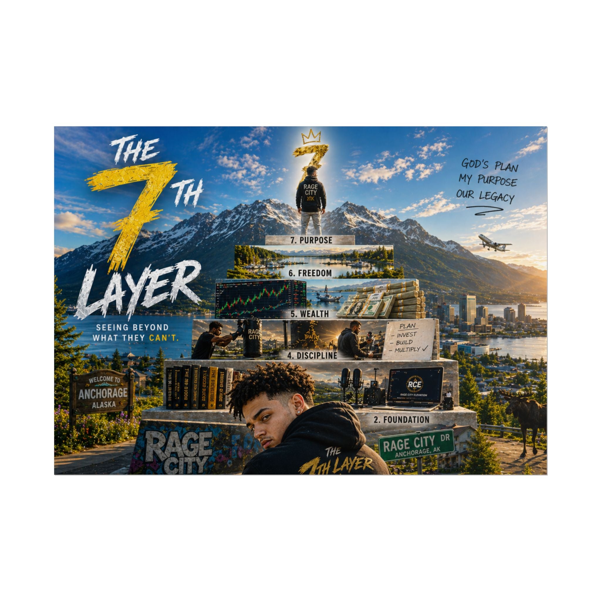 7th Layer x Eye Know Rolled Posters