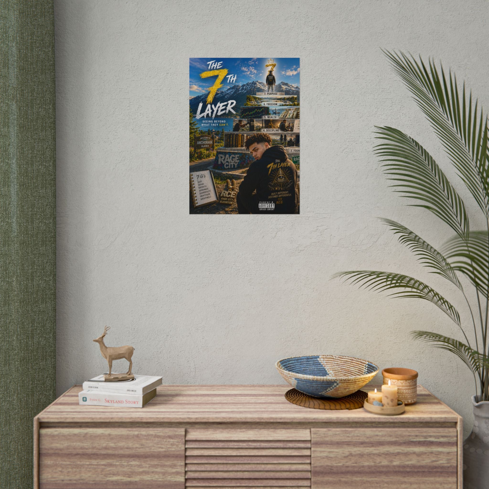 7th Layer x Eye Know Rolled Posters