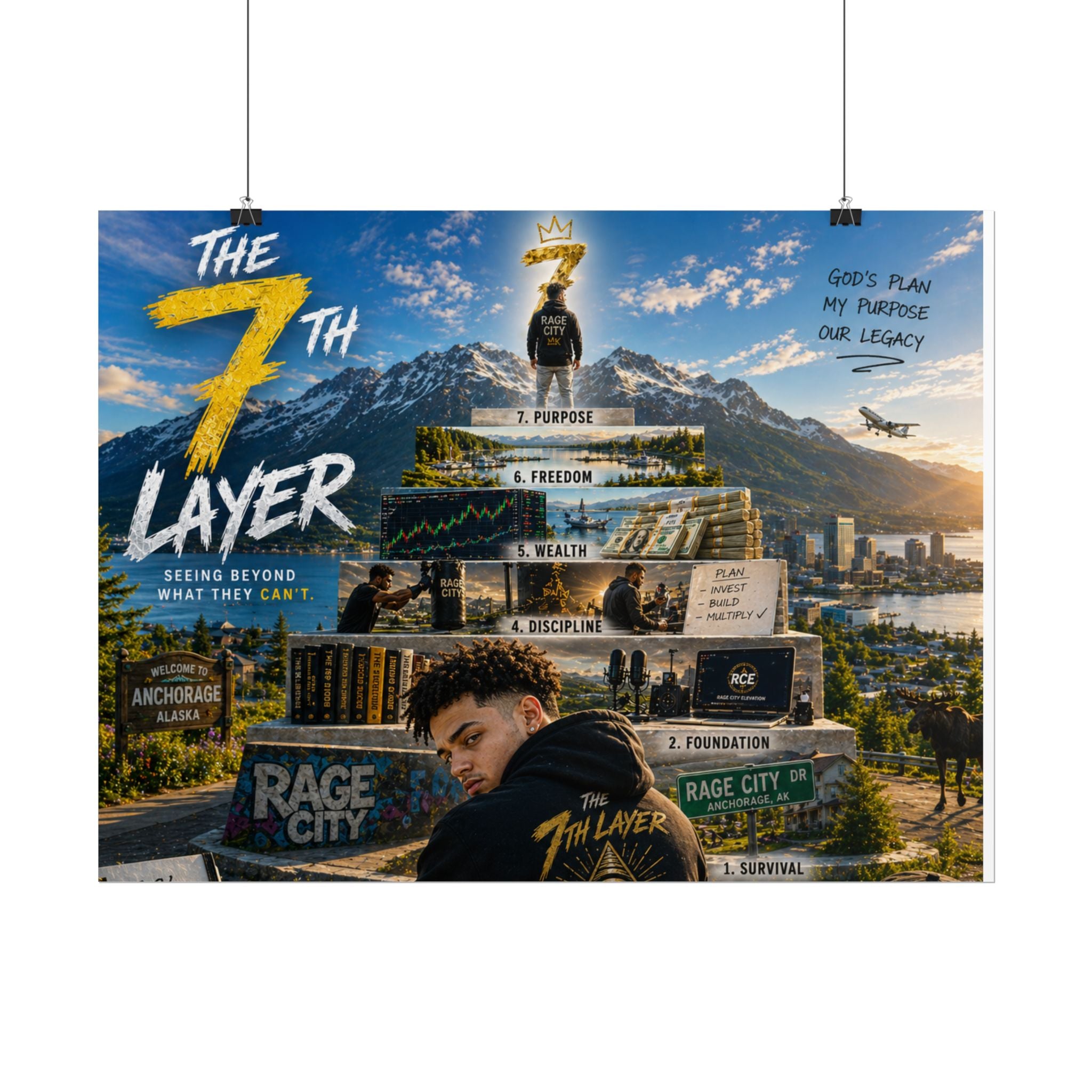 7th Layer x Eye Know Rolled Posters