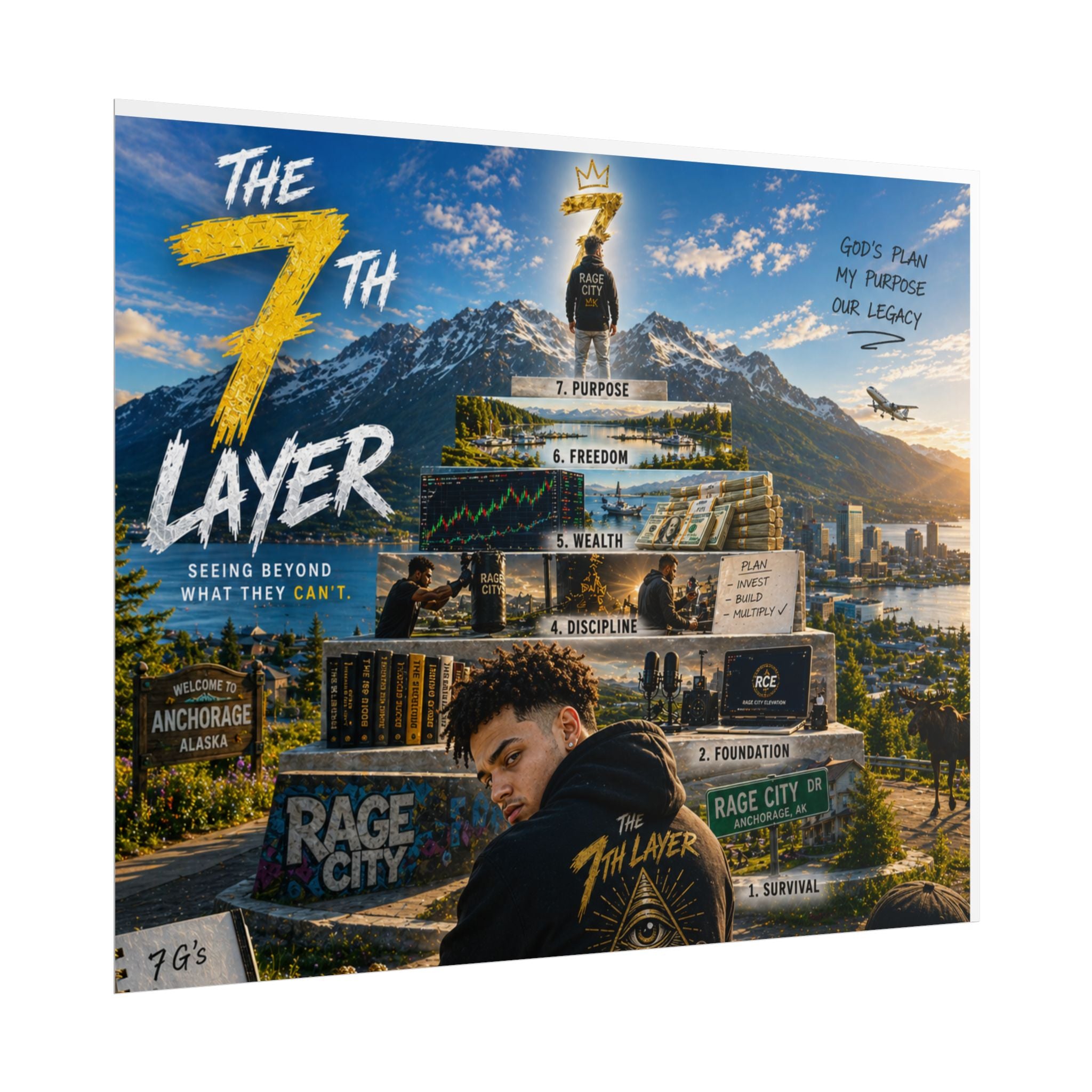 7th Layer x Eye Know Rolled Posters