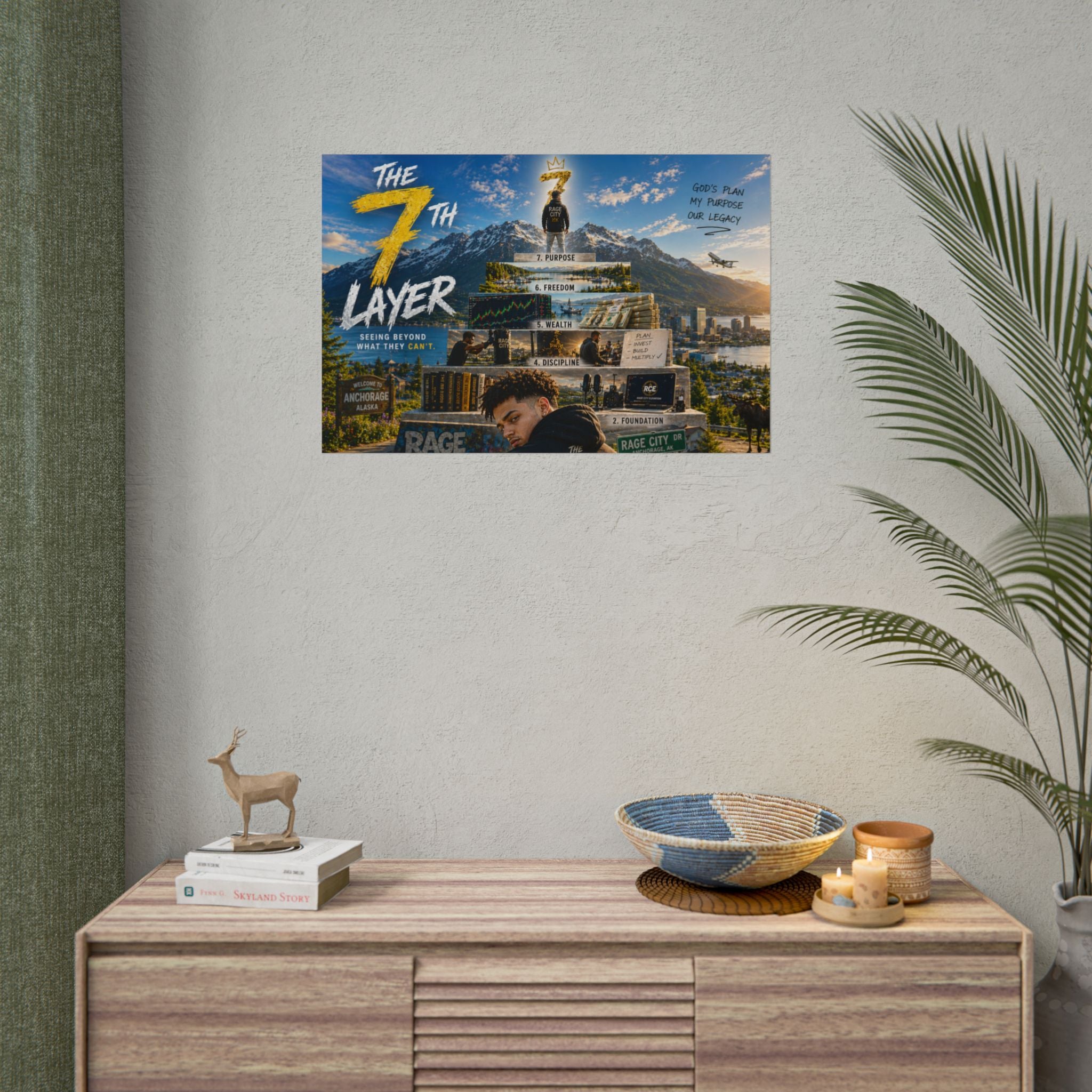 7th Layer x Eye Know Rolled Posters