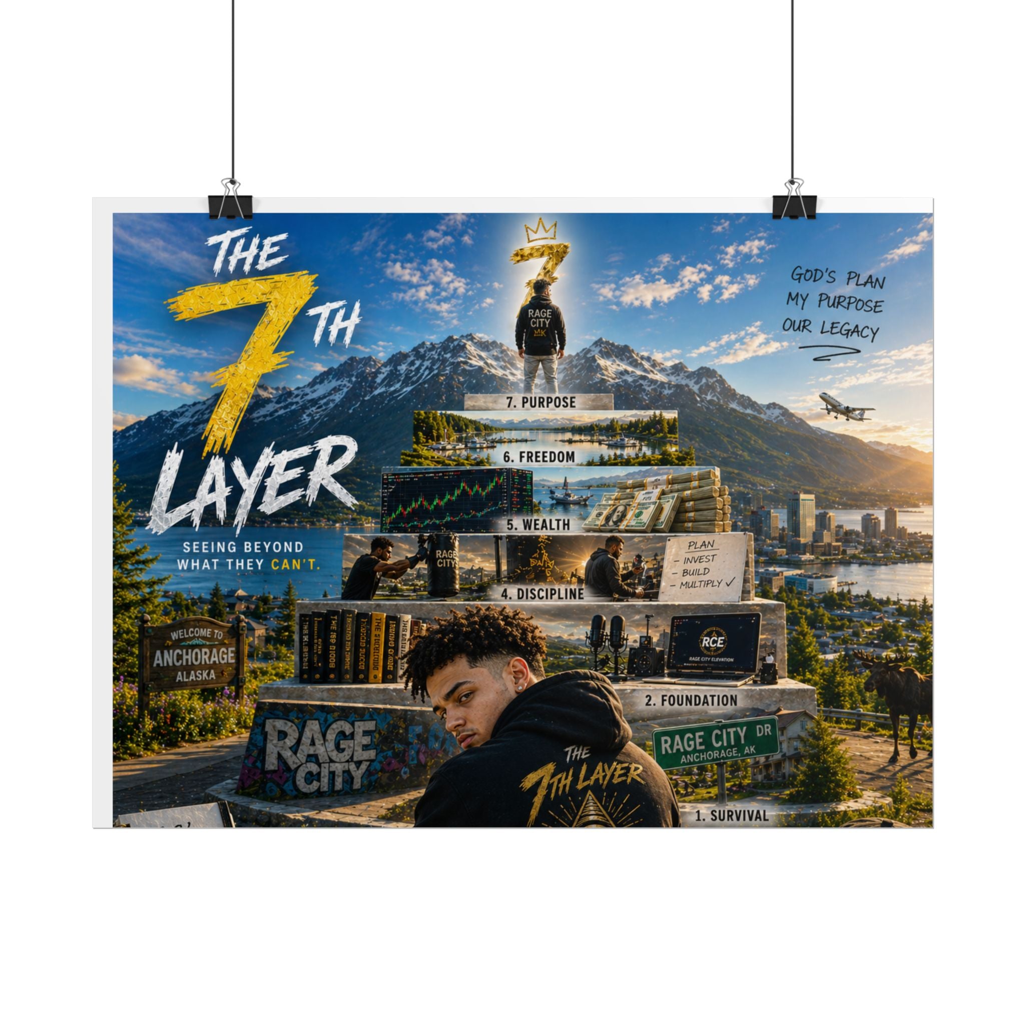 7th Layer x Eye Know Rolled Posters