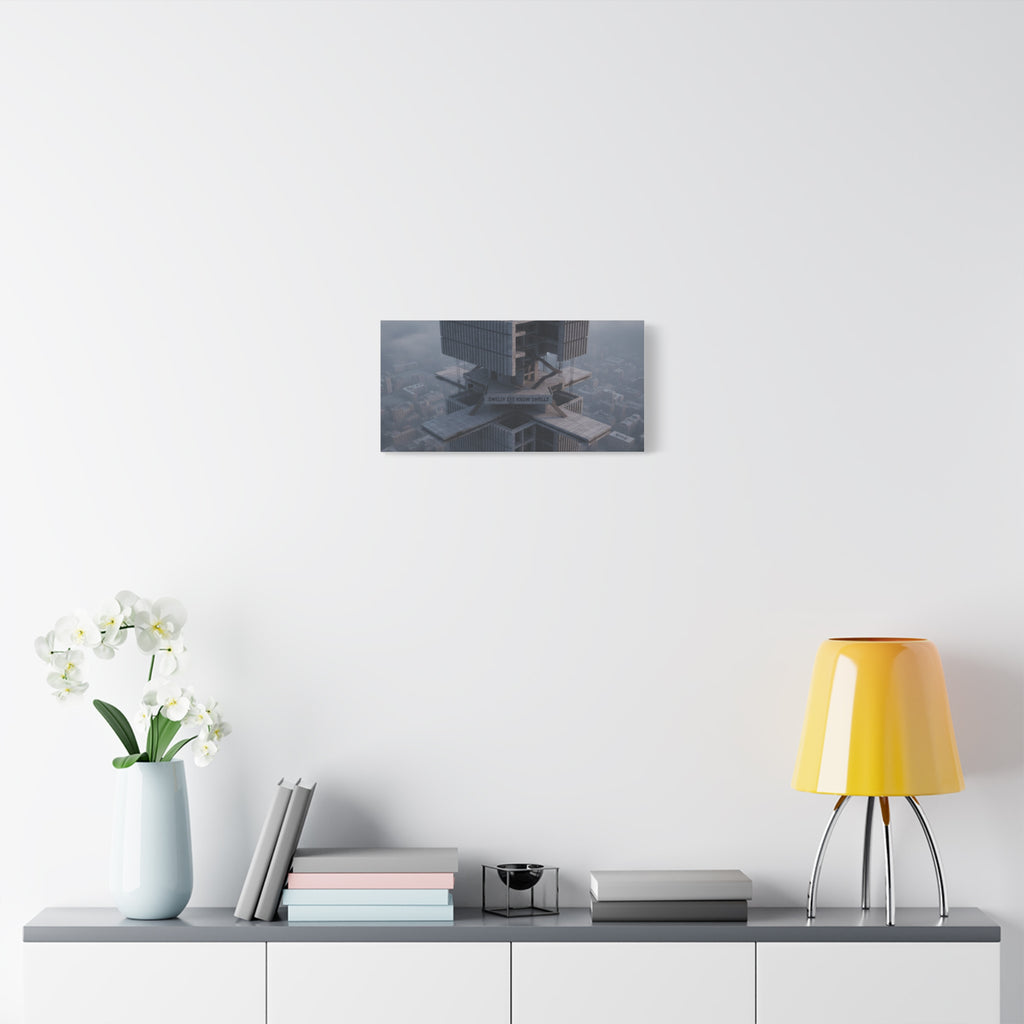 Eye Know Tower Matte Canvas, Stretched, 1.25"