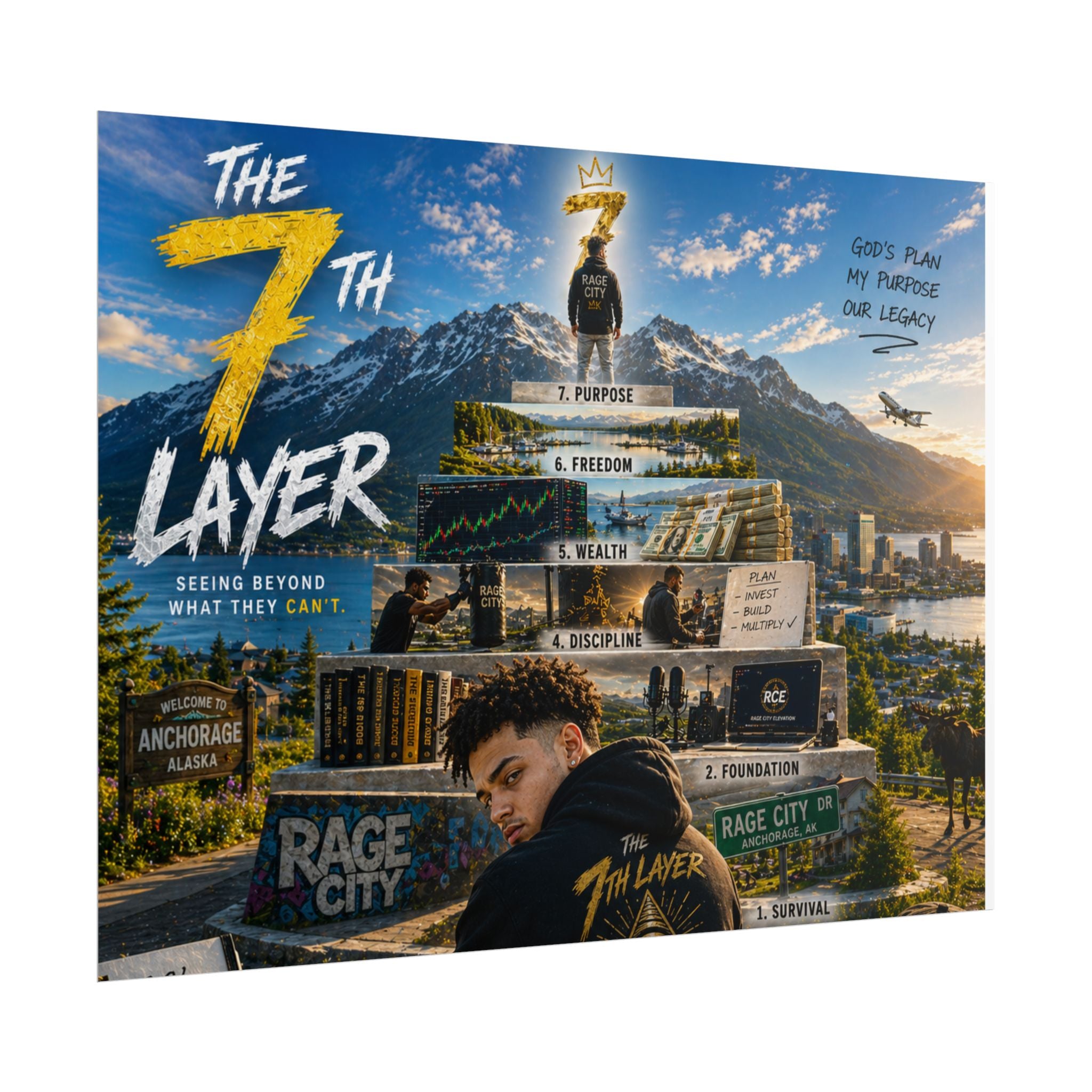 7th Layer x Eye Know Rolled Posters