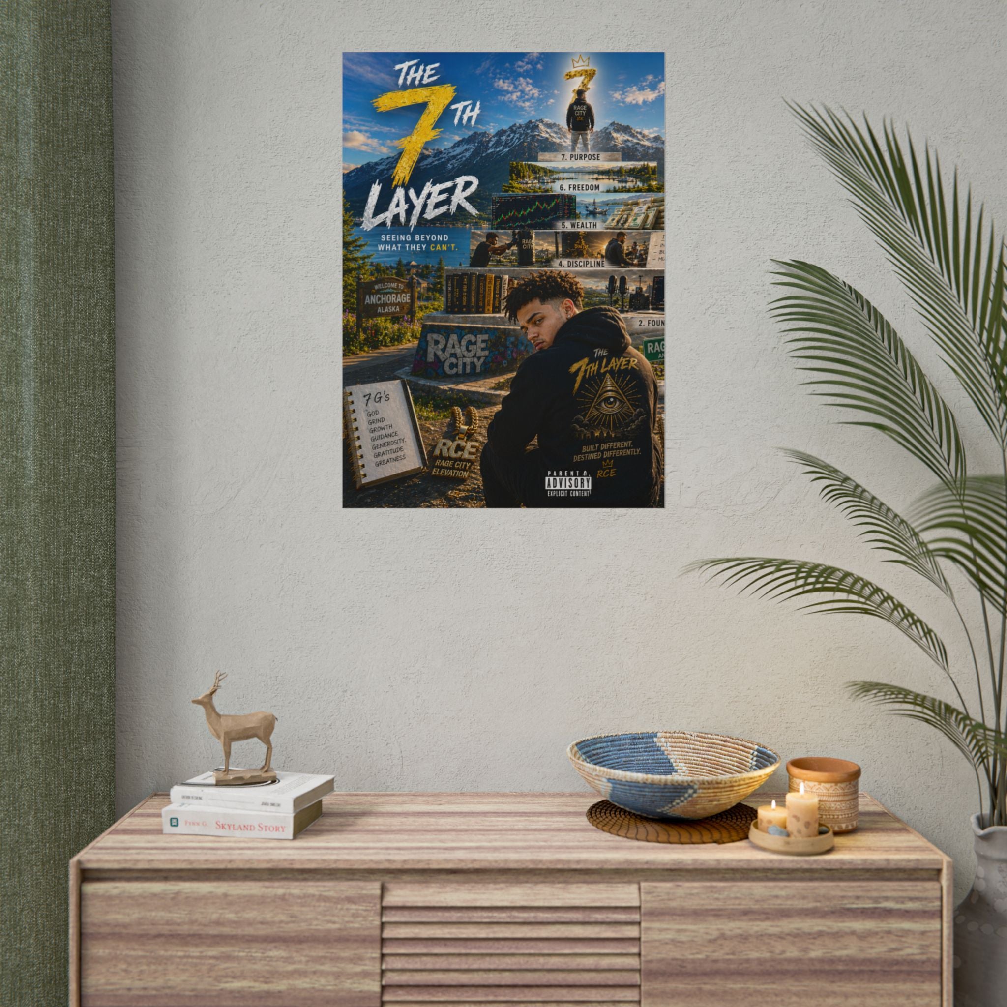 7th Layer x Eye Know Rolled Posters