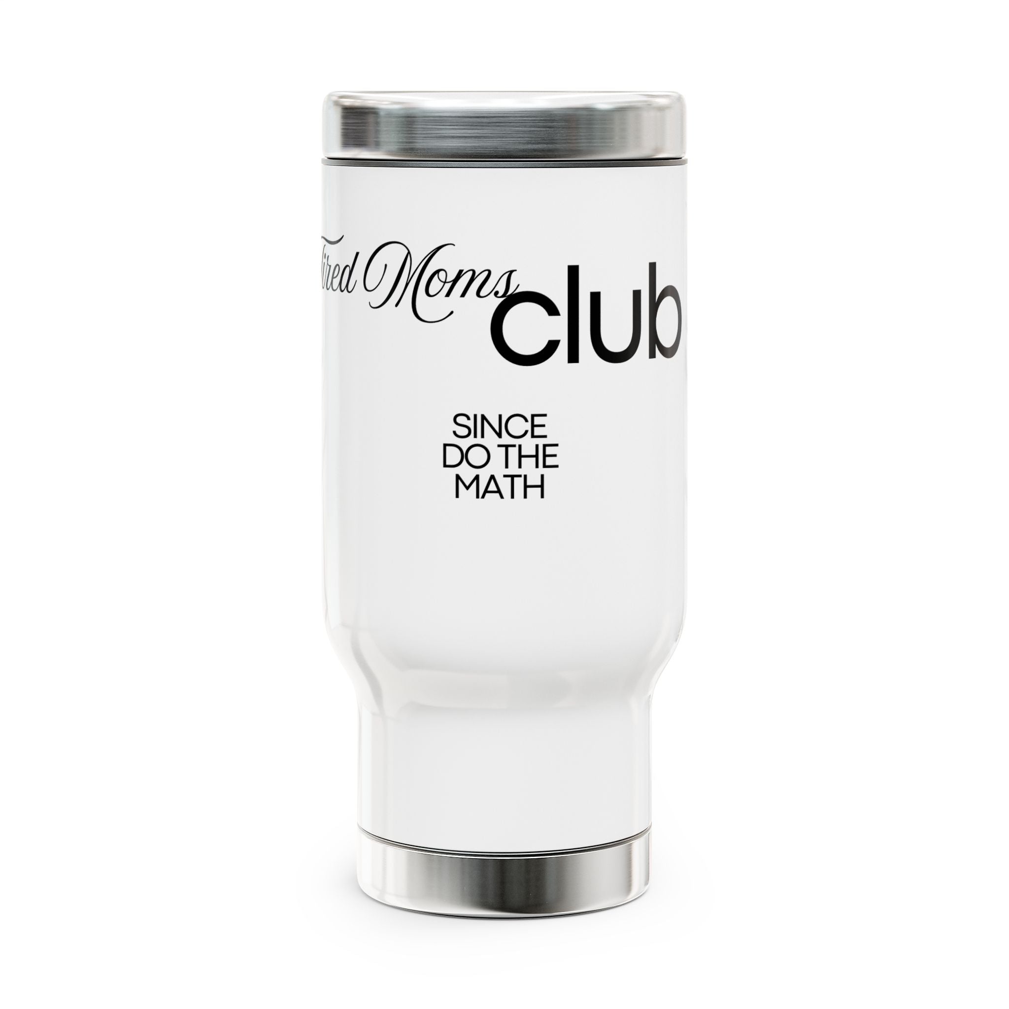 Stainless Steel Travel Mug with Handle, 14oz