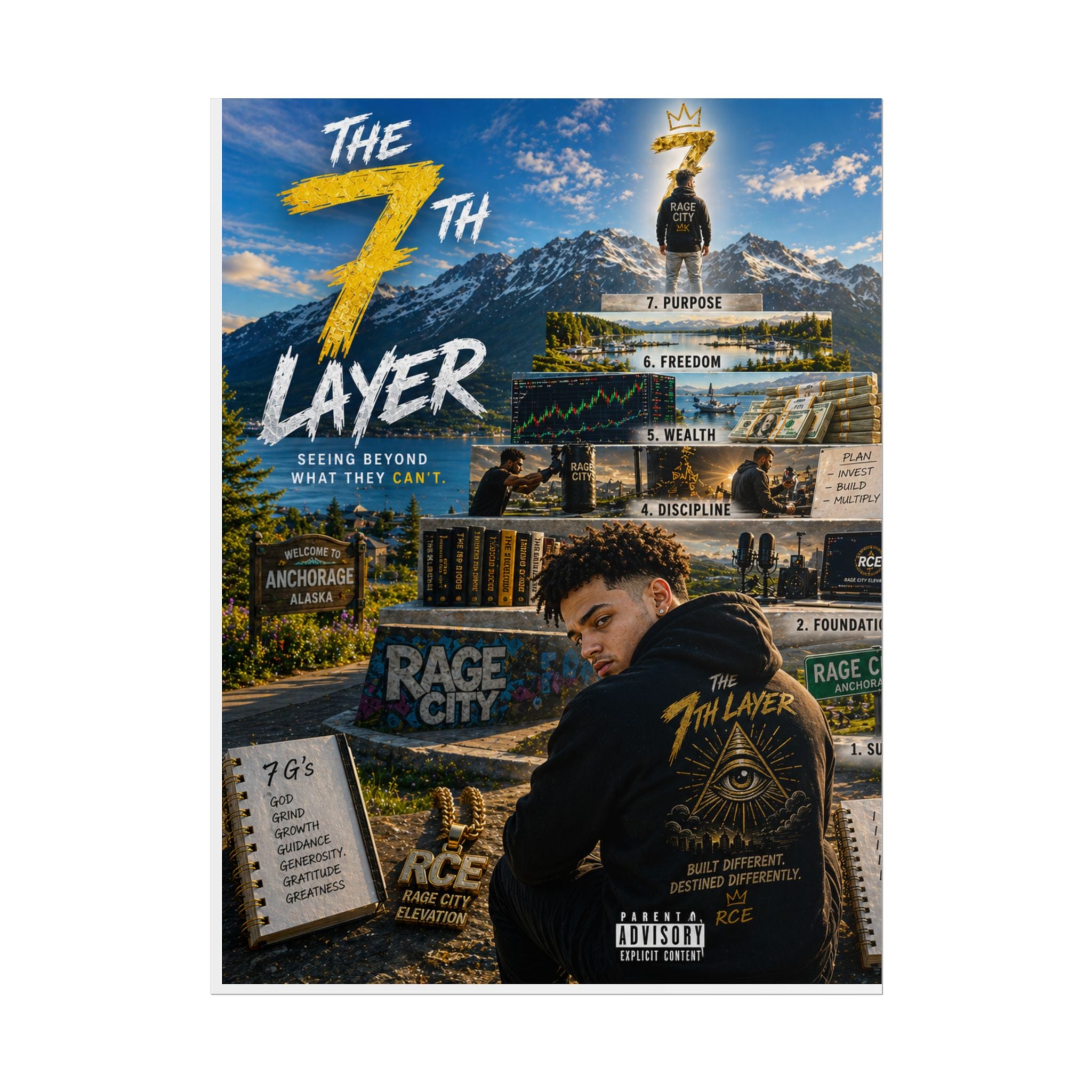 7th Layer x Eye Know Rolled Posters