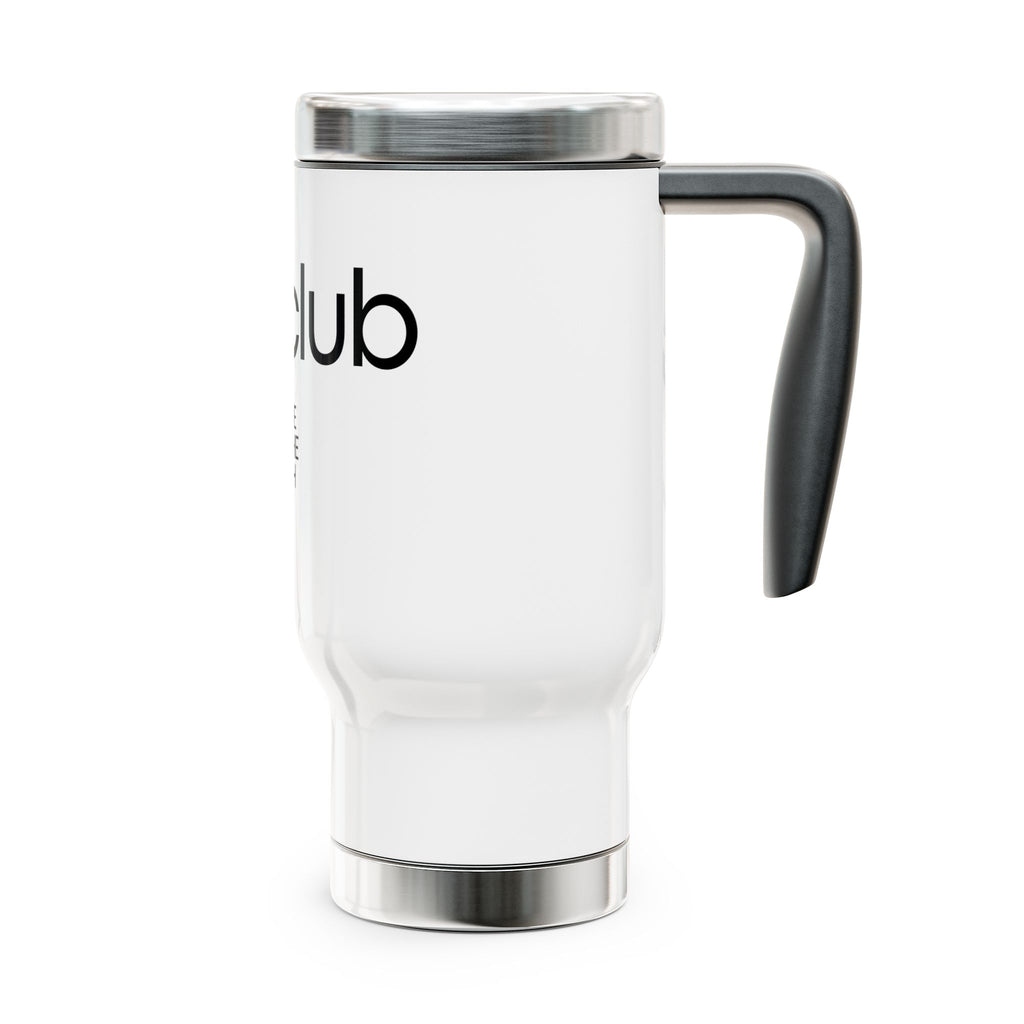 Stainless Steel Travel Mug with Handle, 14oz