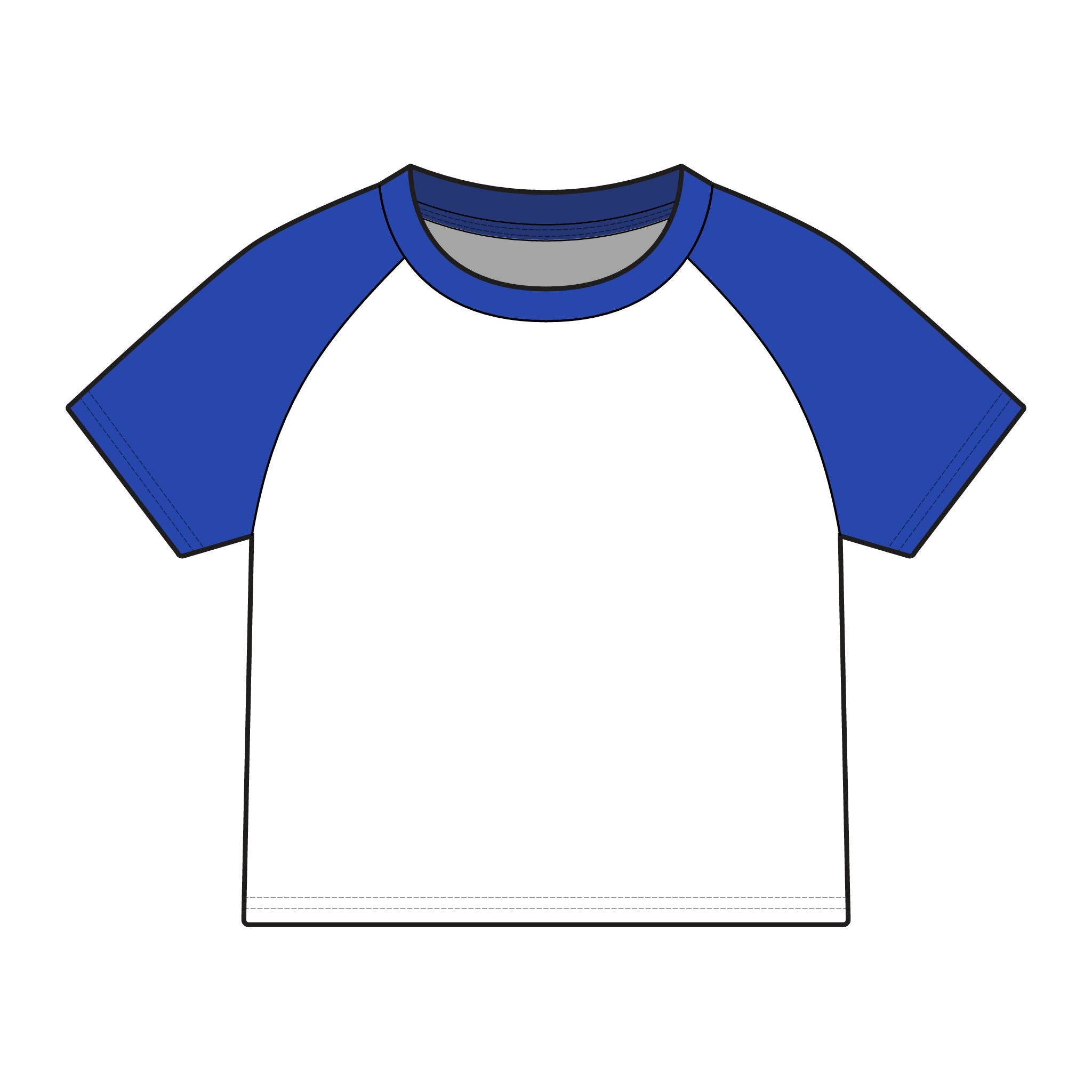 Bigg Momma script logo Raglan Tee | Baby tee