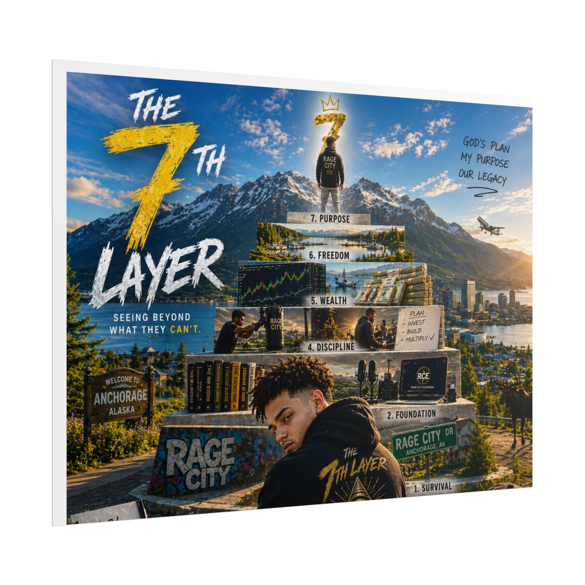 7th Layer x Eye Know Rolled Posters