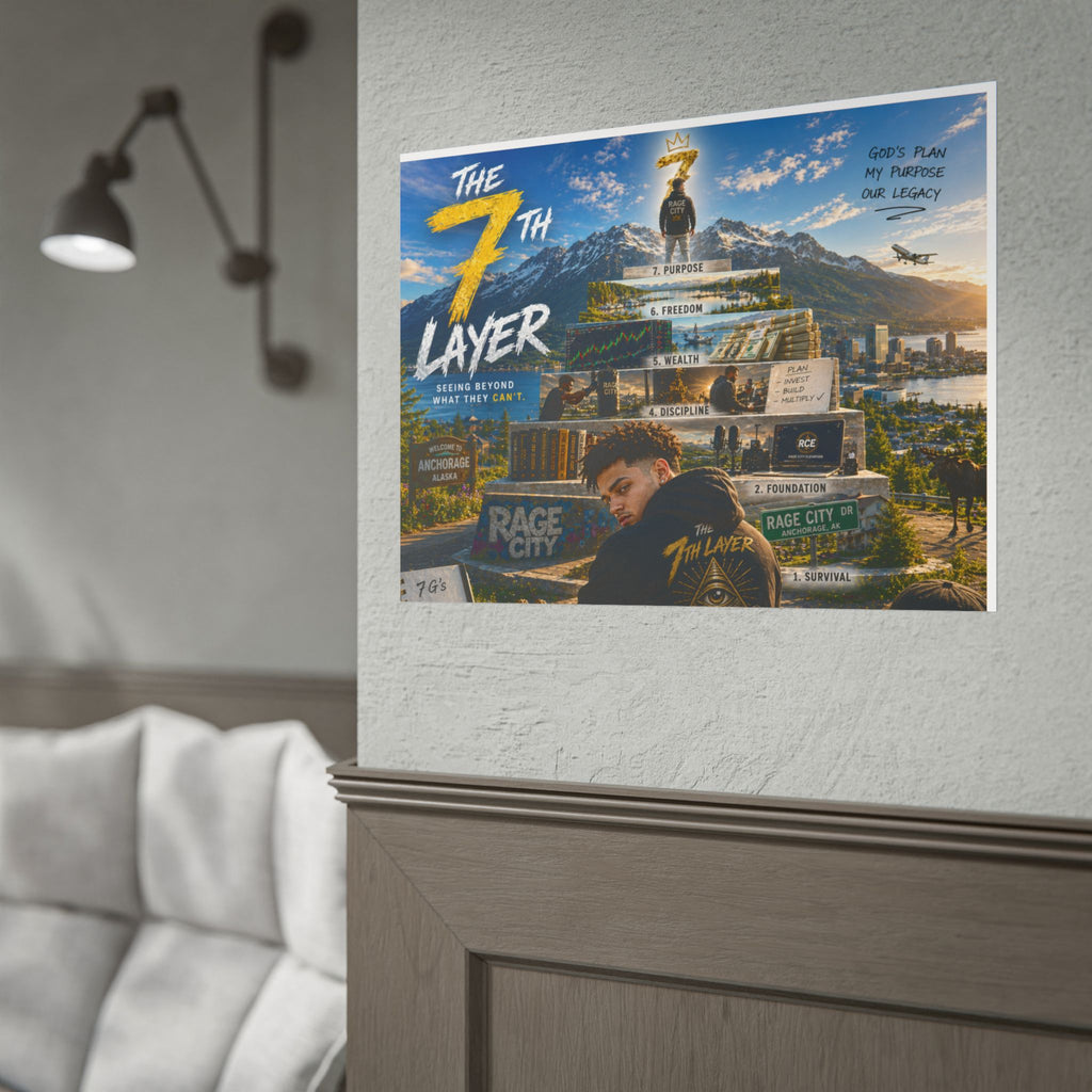 7th Layer x Eye Know Rolled Posters