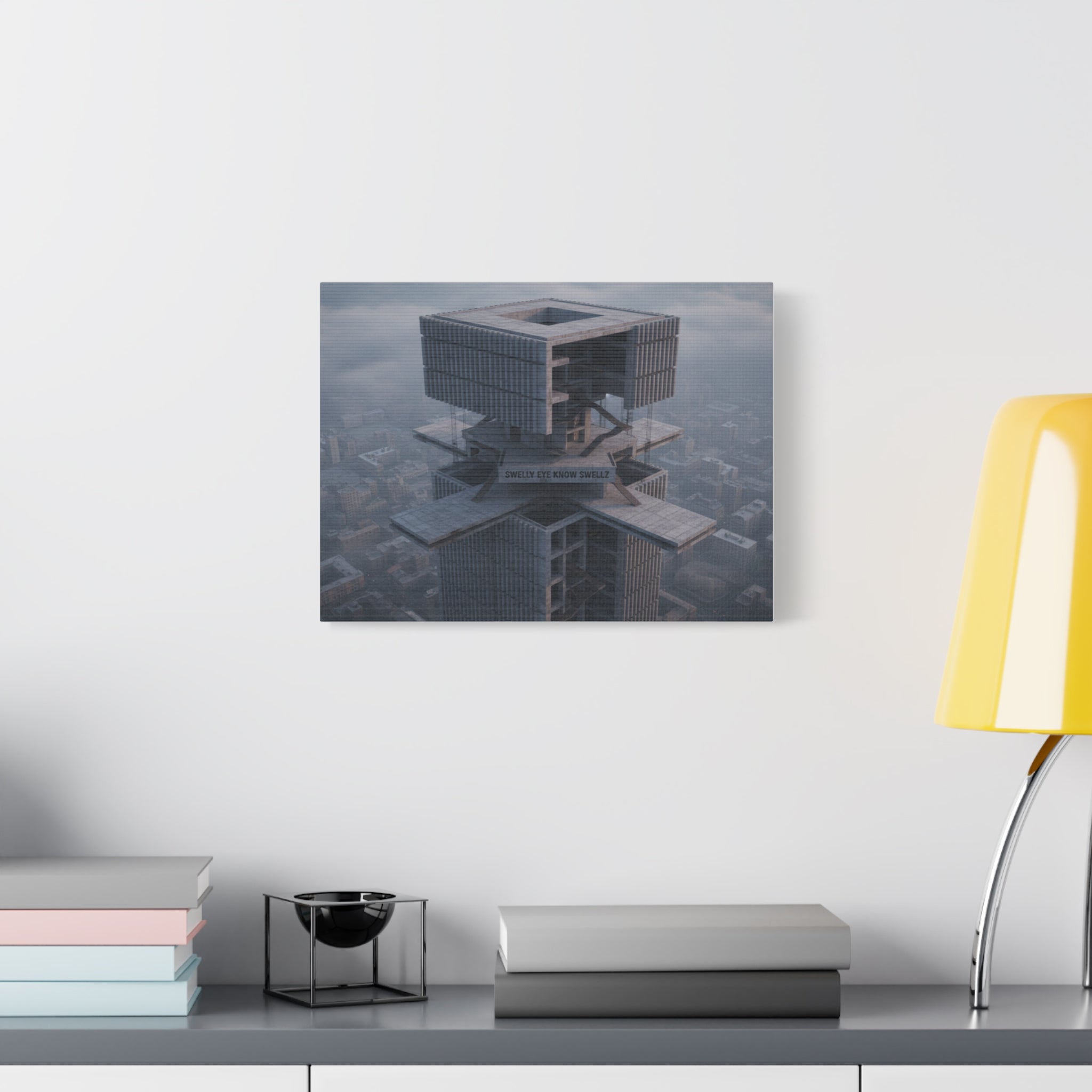 Eye Know Tower Matte Canvas, Stretched, 1.25"