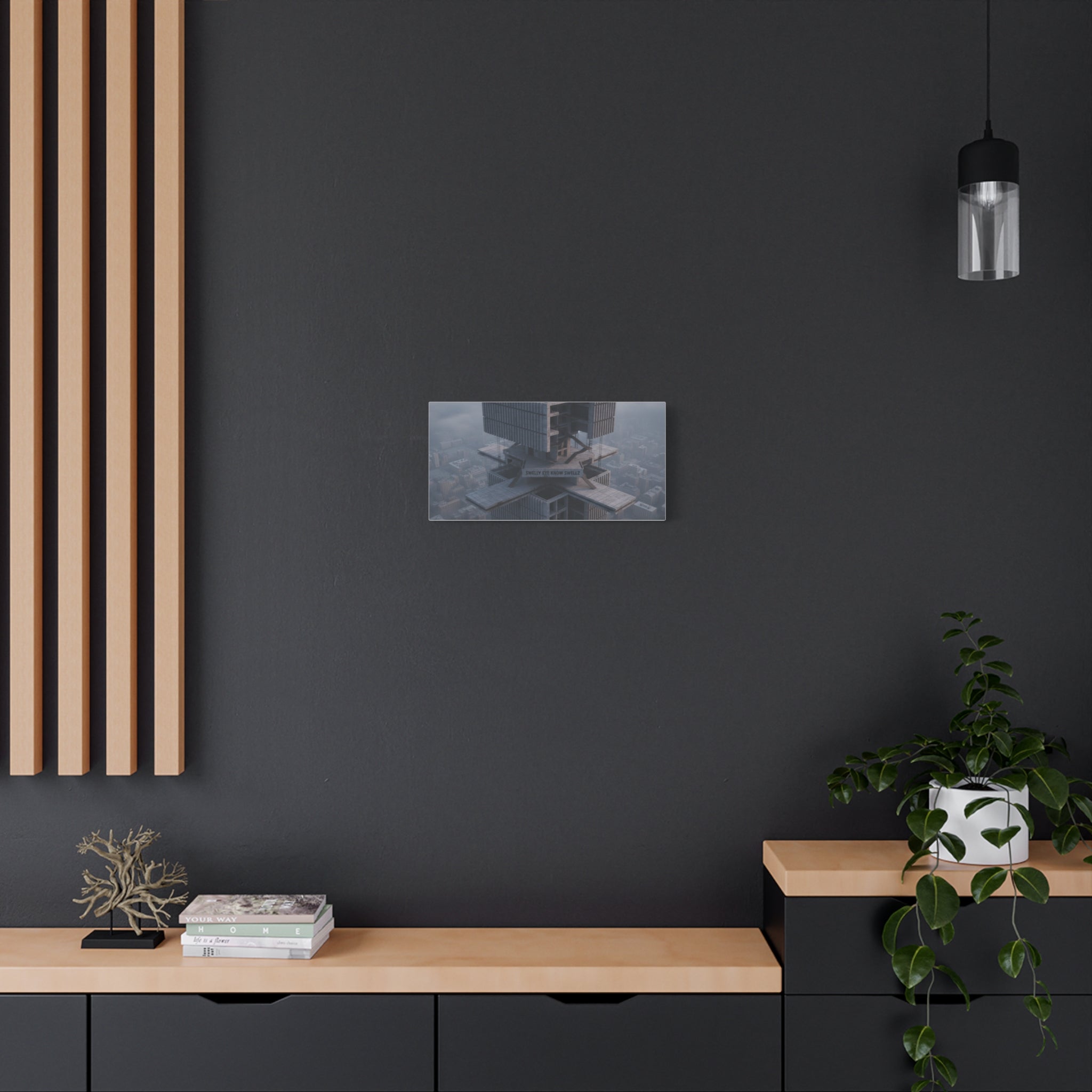 Eye Know Tower Matte Canvas, Stretched, 1.25"