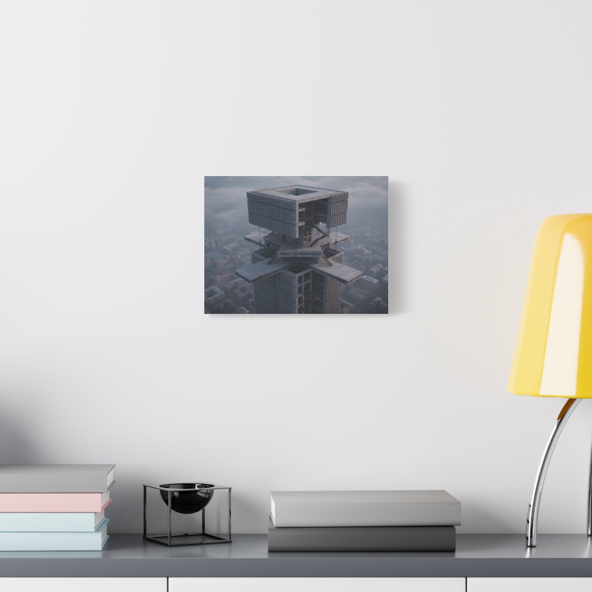 Eye Know Tower Matte Canvas, Stretched, 1.25"