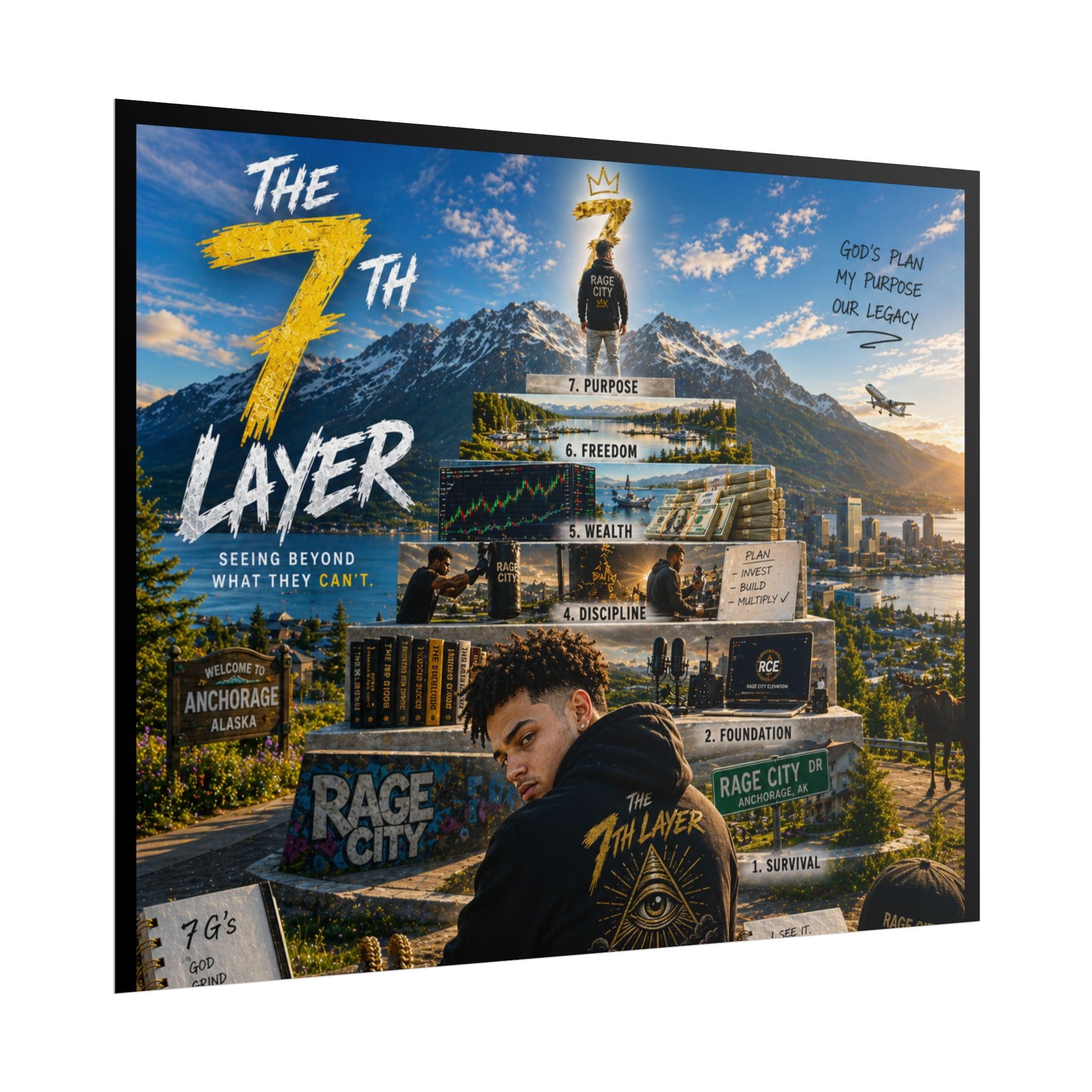 7th Layer x Eye Know Rolled Posters